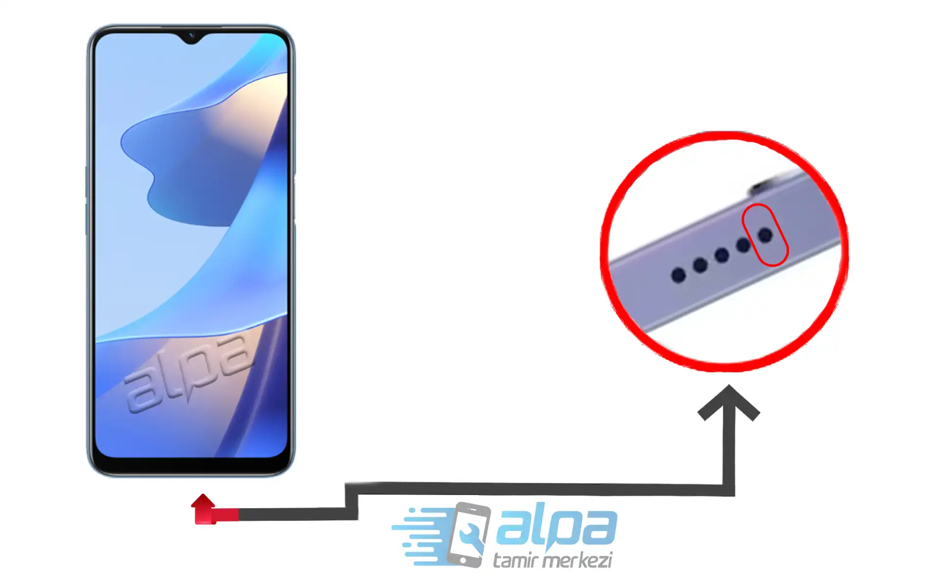 Oppo A16s Mikrofon Değişimi Fiyatı