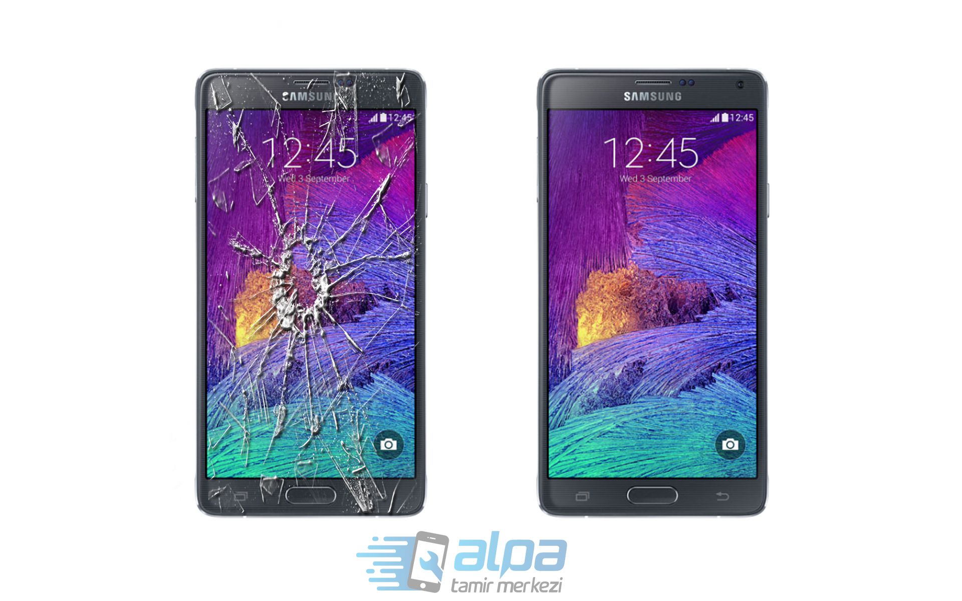 Samsung Galaxy Note 4 Ön Cam Değişimi Fiyatı 499 TL