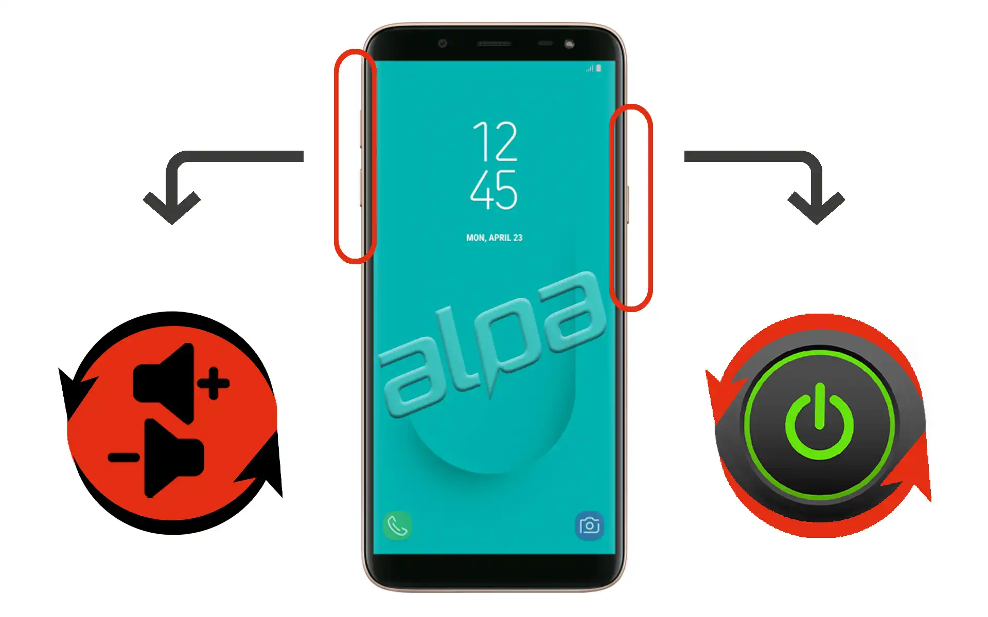 Samsung Galaxy J6 Açma-Kapama, Ses Tuşu Tamiri Fiyatı