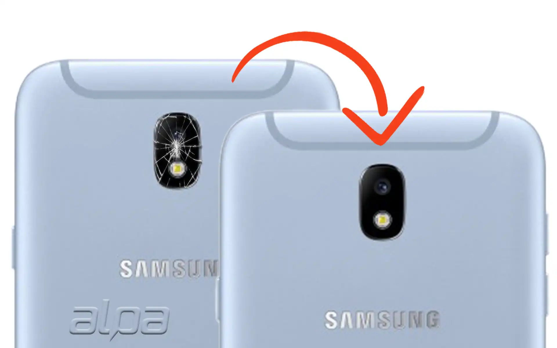 Samsung Galaxy J7 Pro Kamera Camı Değişimi Fiyatı