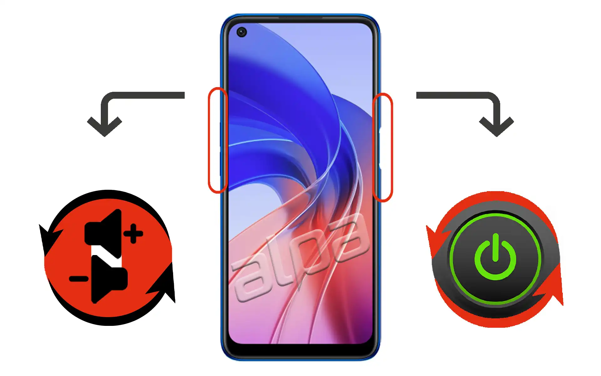 Oppo A55 Açma-Kapama, Ses Tuşu Tamiri Fiyatı