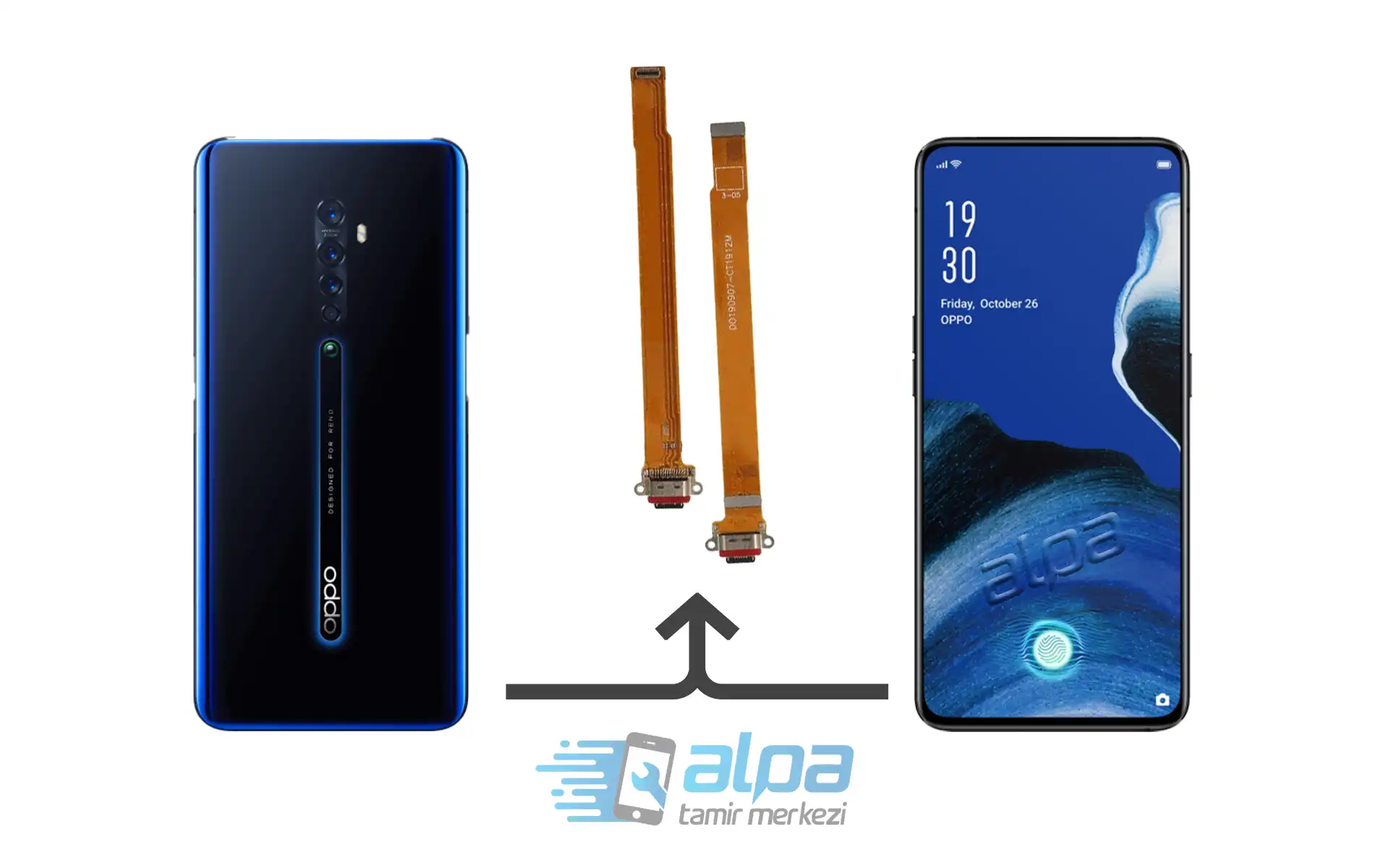 Oppo Reno 2 Şarj Soketi Değişimi Fiyatı