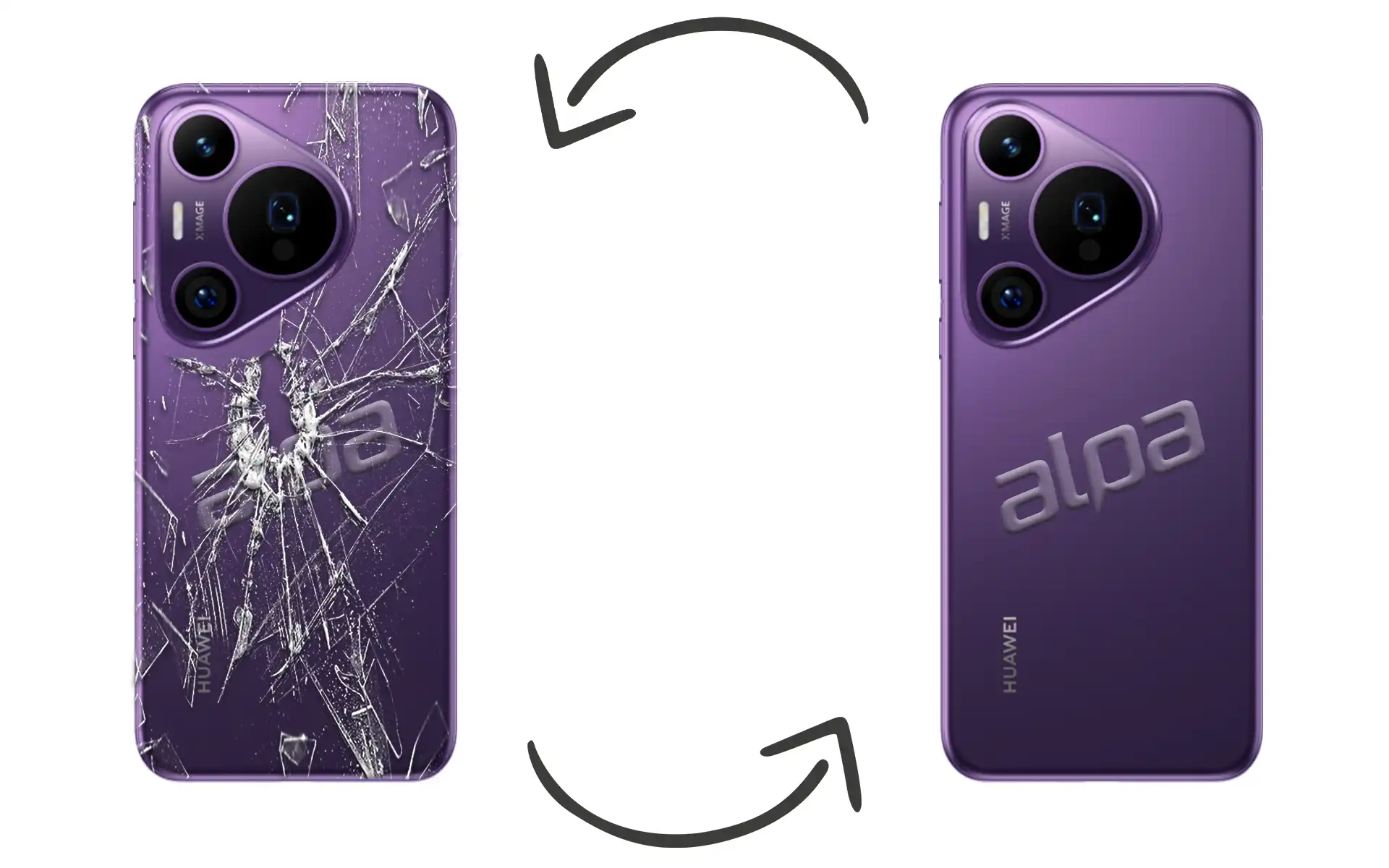 Huawei Pura 70 Pro Arka Cam Değişimi Fiyatı