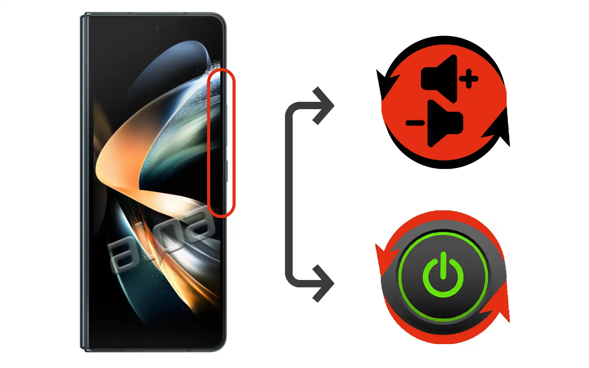 Samsung Galaxy Fold 4 Açma-Kapama, Ses Tuşu Tamiri Fiyatı