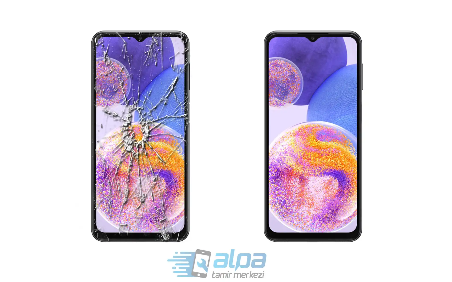 Samsung Galaxy A23 Ön Cam Değişimi 399 TL