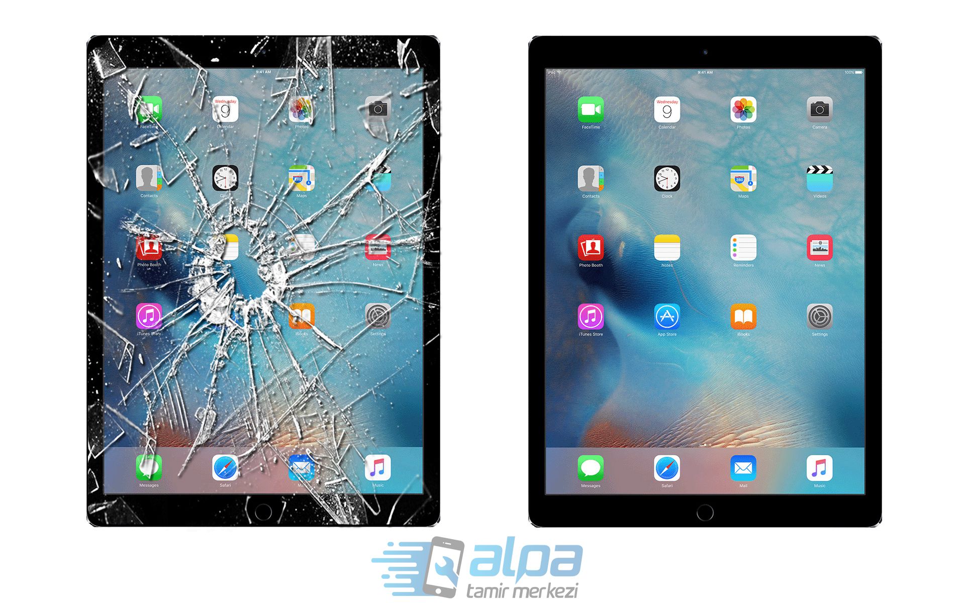 iPad Pro 12.9 (1. nesil) Ön Cam Değişimi Fiyatı