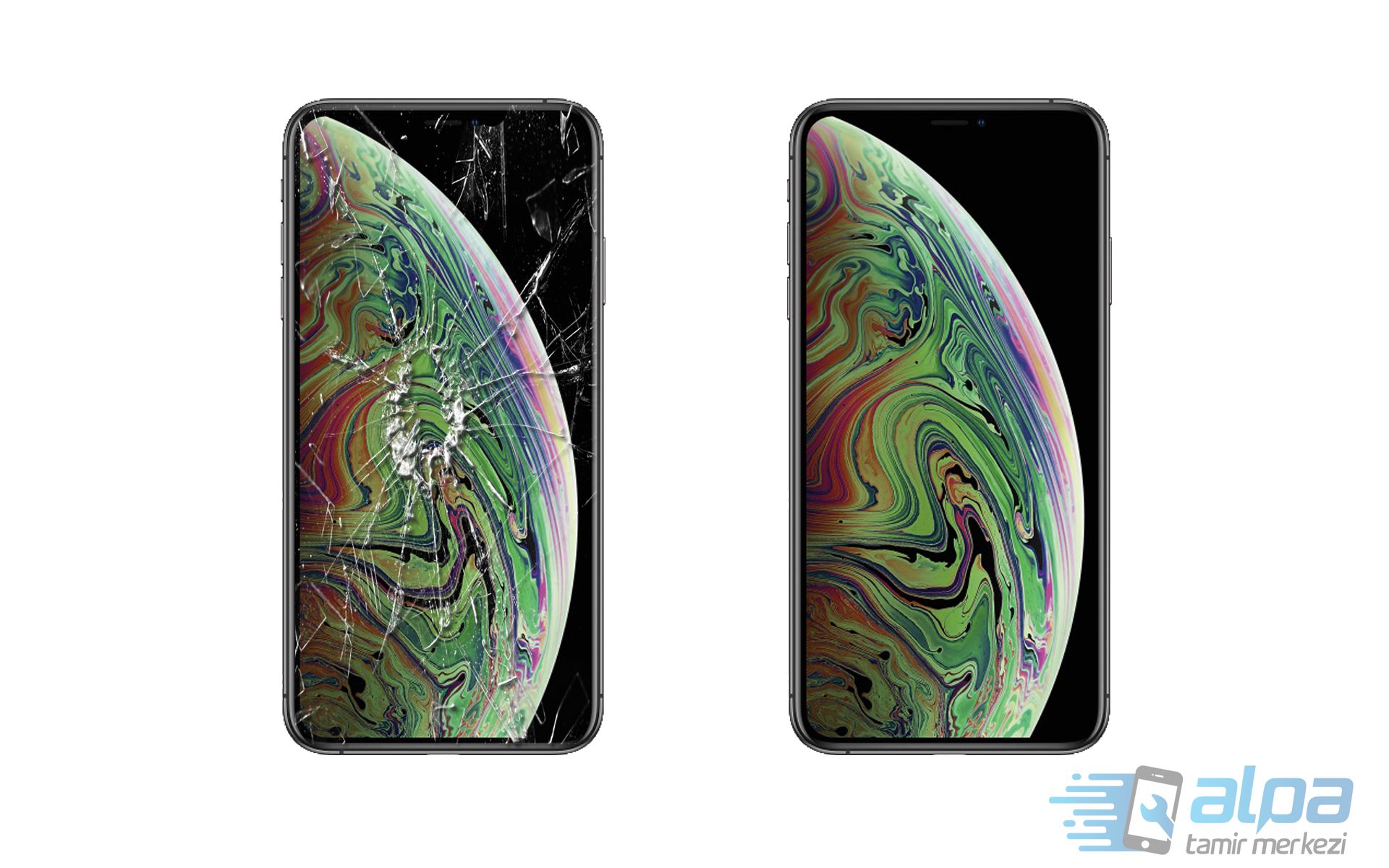 iPhone XS Max Ön Cam Değişimi 899 TL