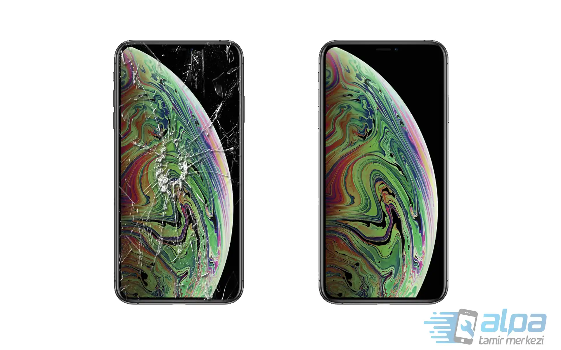 iPhone XS Max Ön Cam Değişimi Fiyatı 1299 TL