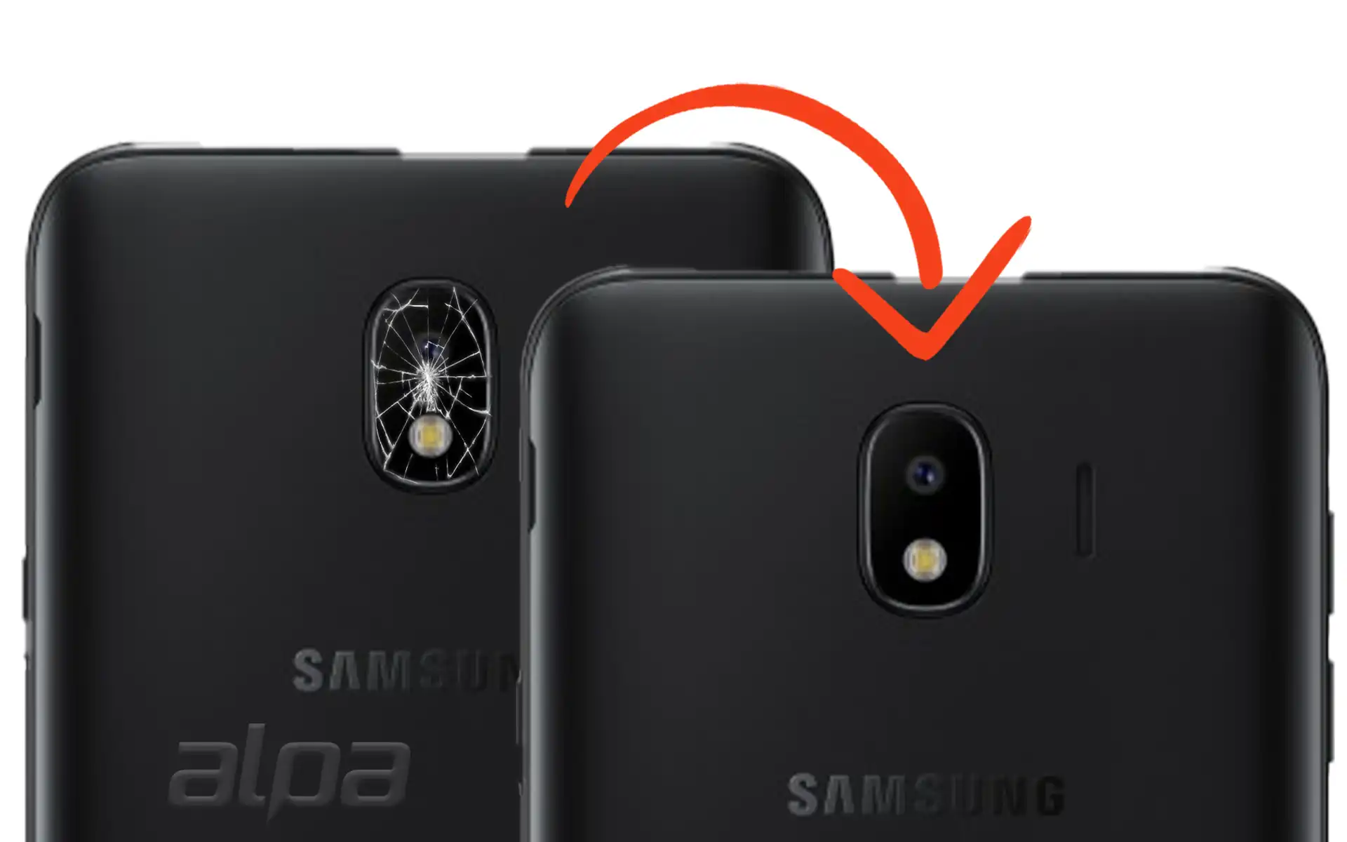 Samsung Galaxy J4 Kamera Camı Değişimi Fiyatı