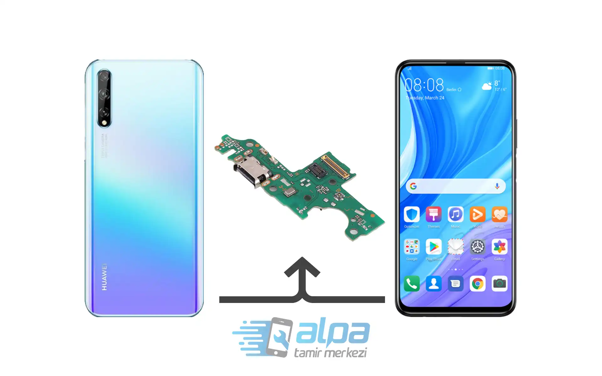 Huawei Psmart S Şarj Soketi Değişimi Fiyatı