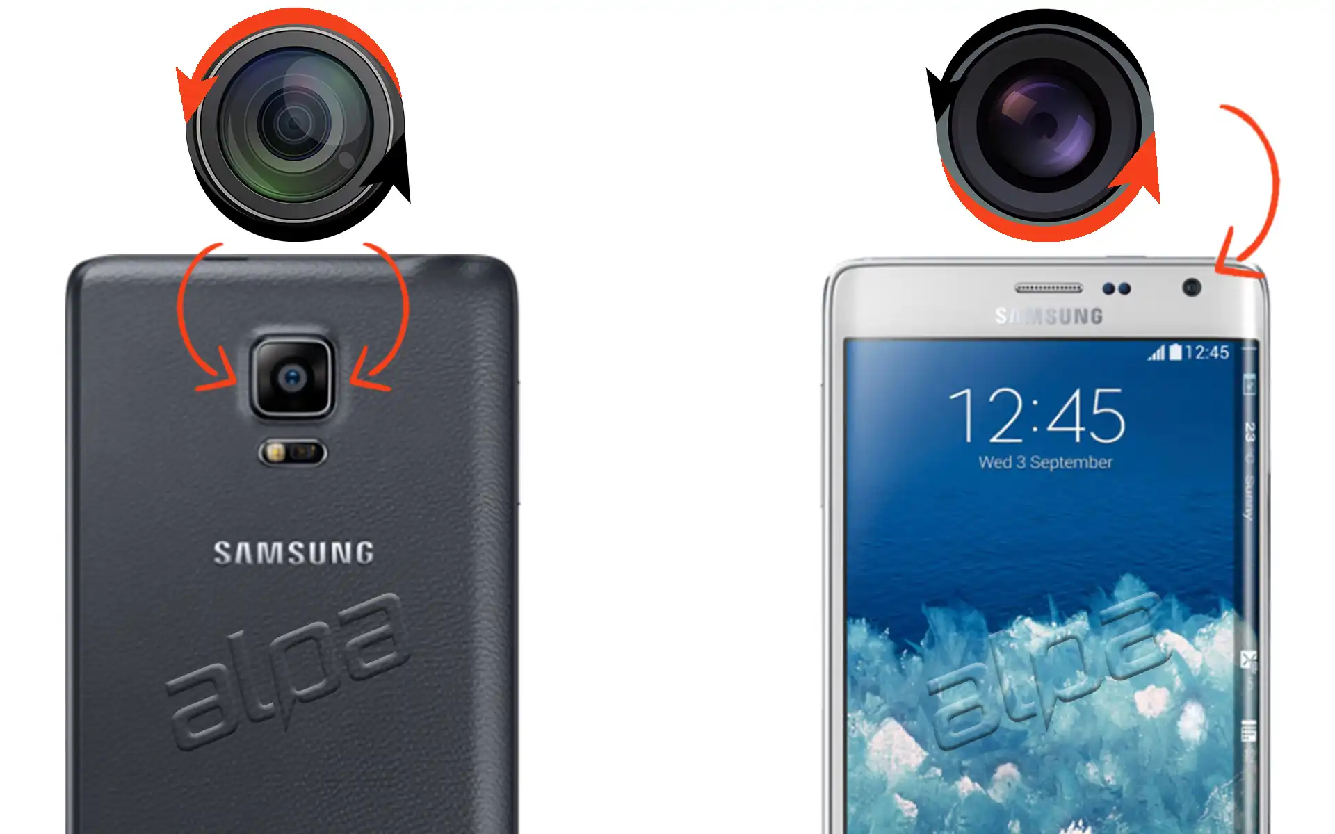 Samsung Galaxy Note Edge Ön, Arka Kamera Değişimi Fiyatı