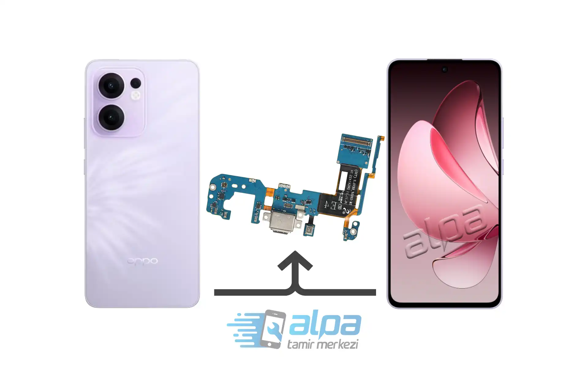 Oppo Reno 13 F Şarj Soketi Değişimi Fiyatı