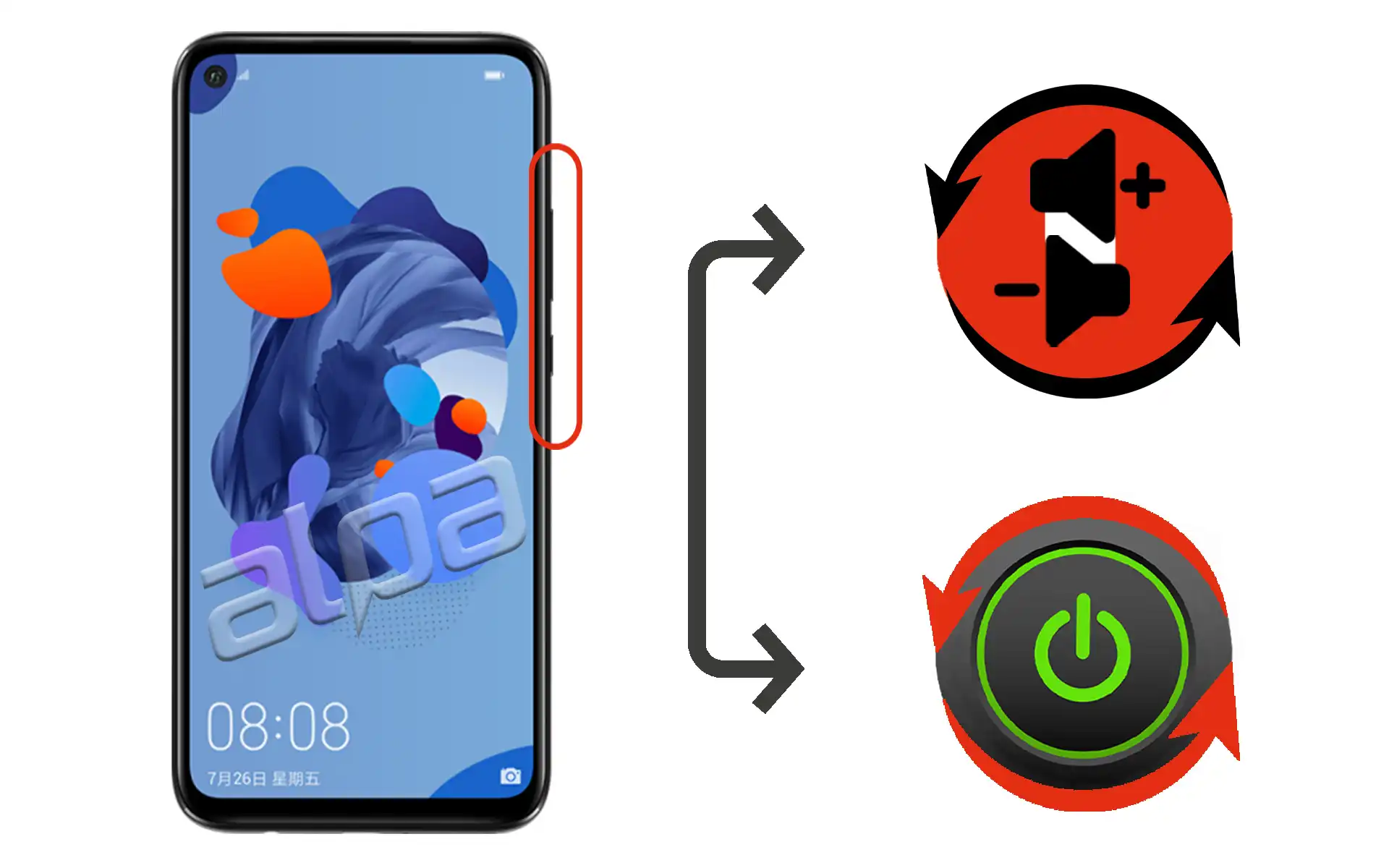 Huawei Mate 30 Lite Açma-Kapama, Ses Tuşu Tamiri Fiyatı