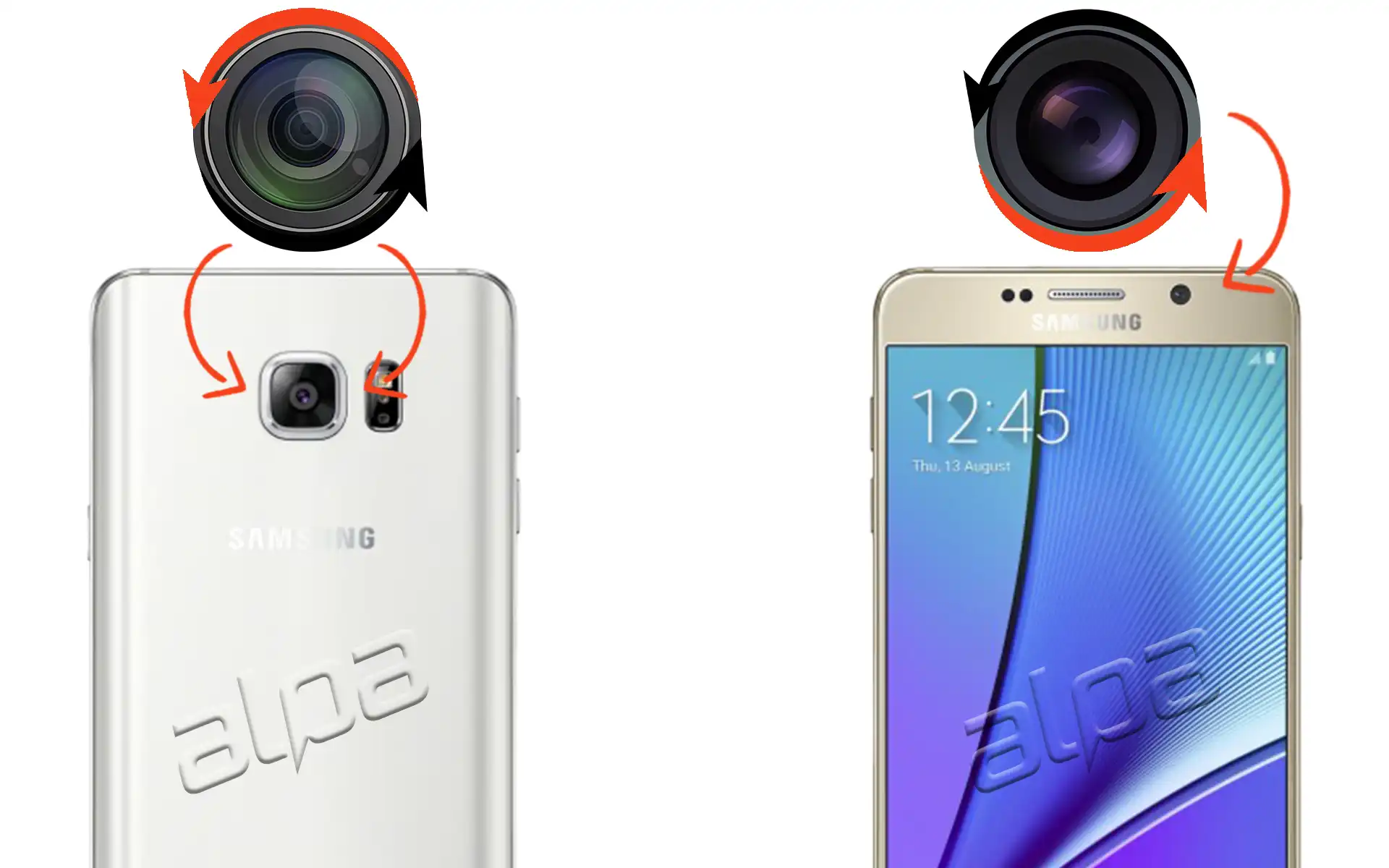 Samsung Galaxy Note 5 Ön, Arka Kamera Değişimi Fiyatı