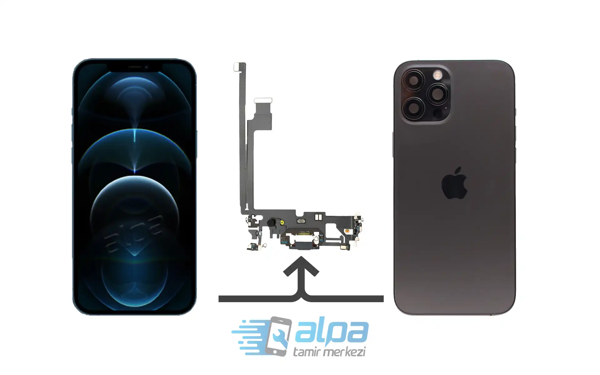 iPhone 12 Pro Max Şarj Soketi Değişimi Fiyatı 1.799 TL