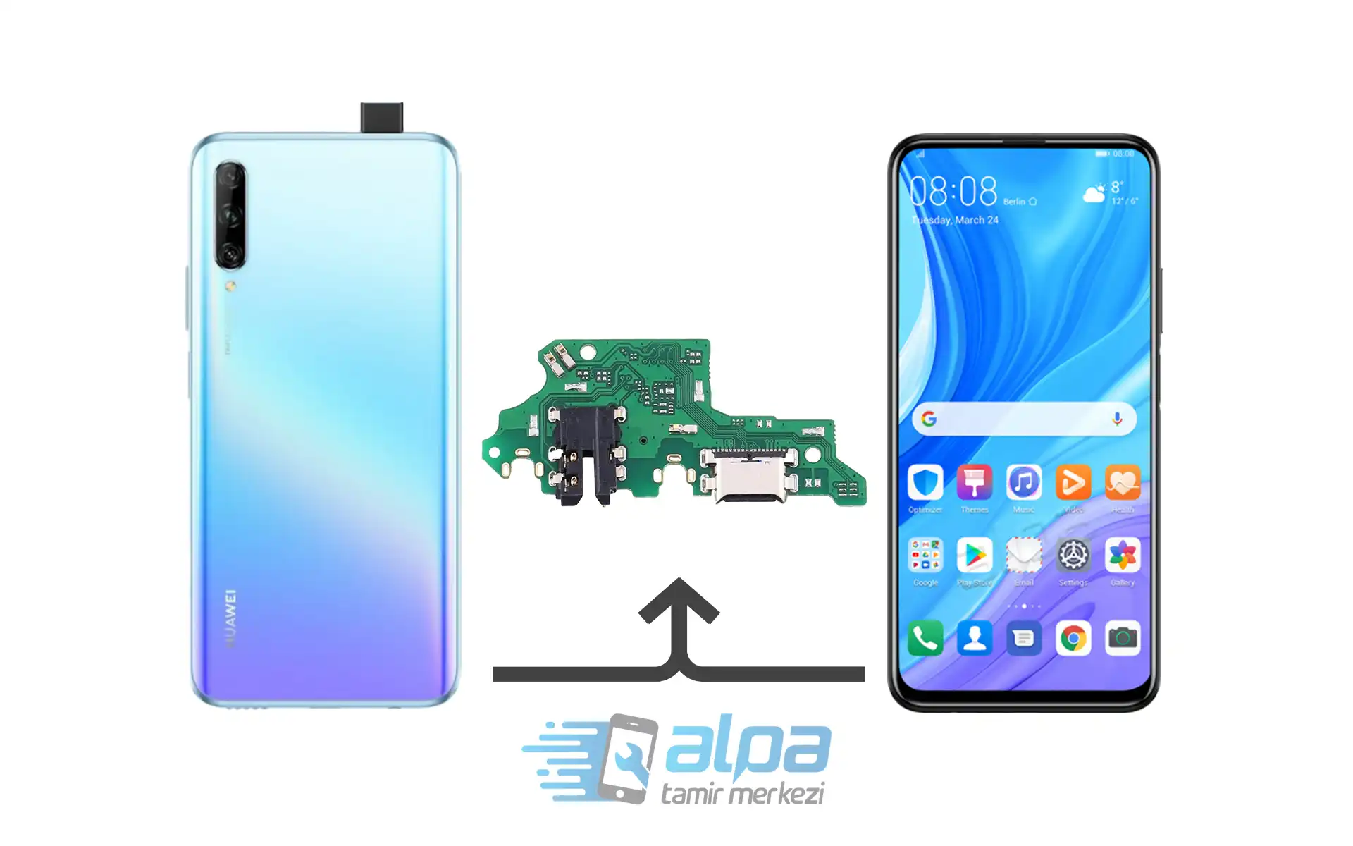 Huawei Psmart Pro Şarj Soketi Değişimi Fiyatı