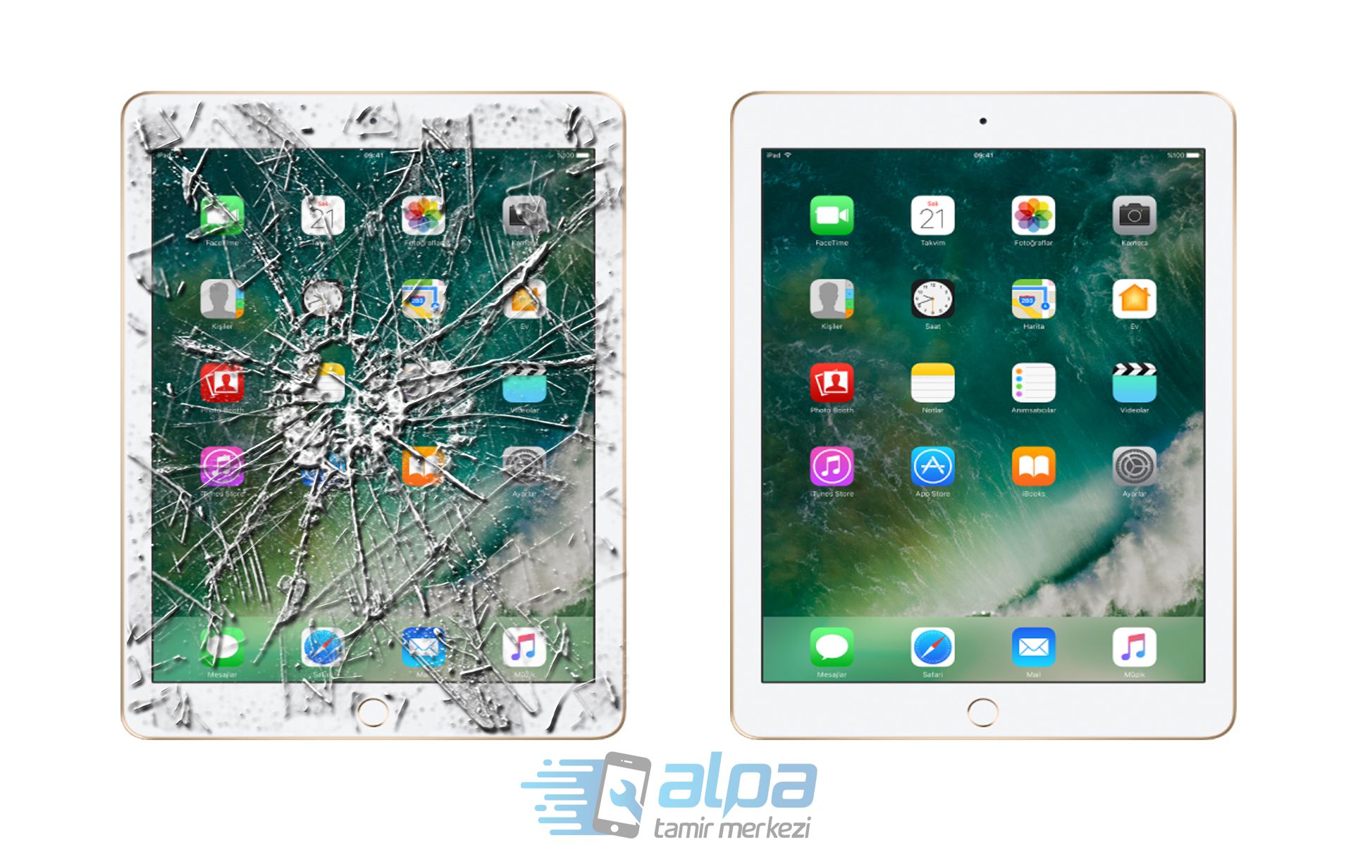 iPad 5 Ön Cam Değişimi Fiyatı