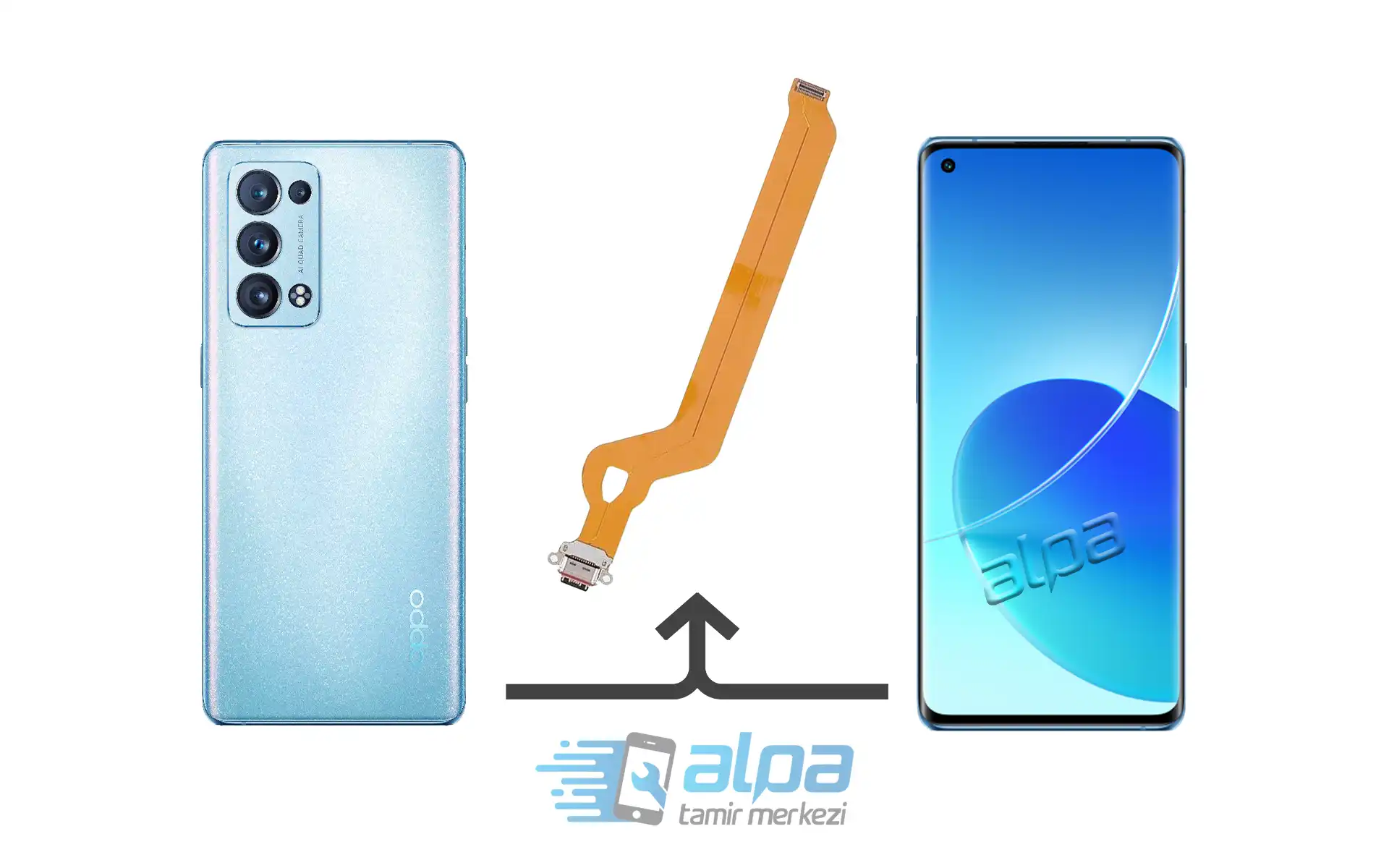 Oppo Reno 6 Pro Şarj Soketi Değişimi Fiyatı