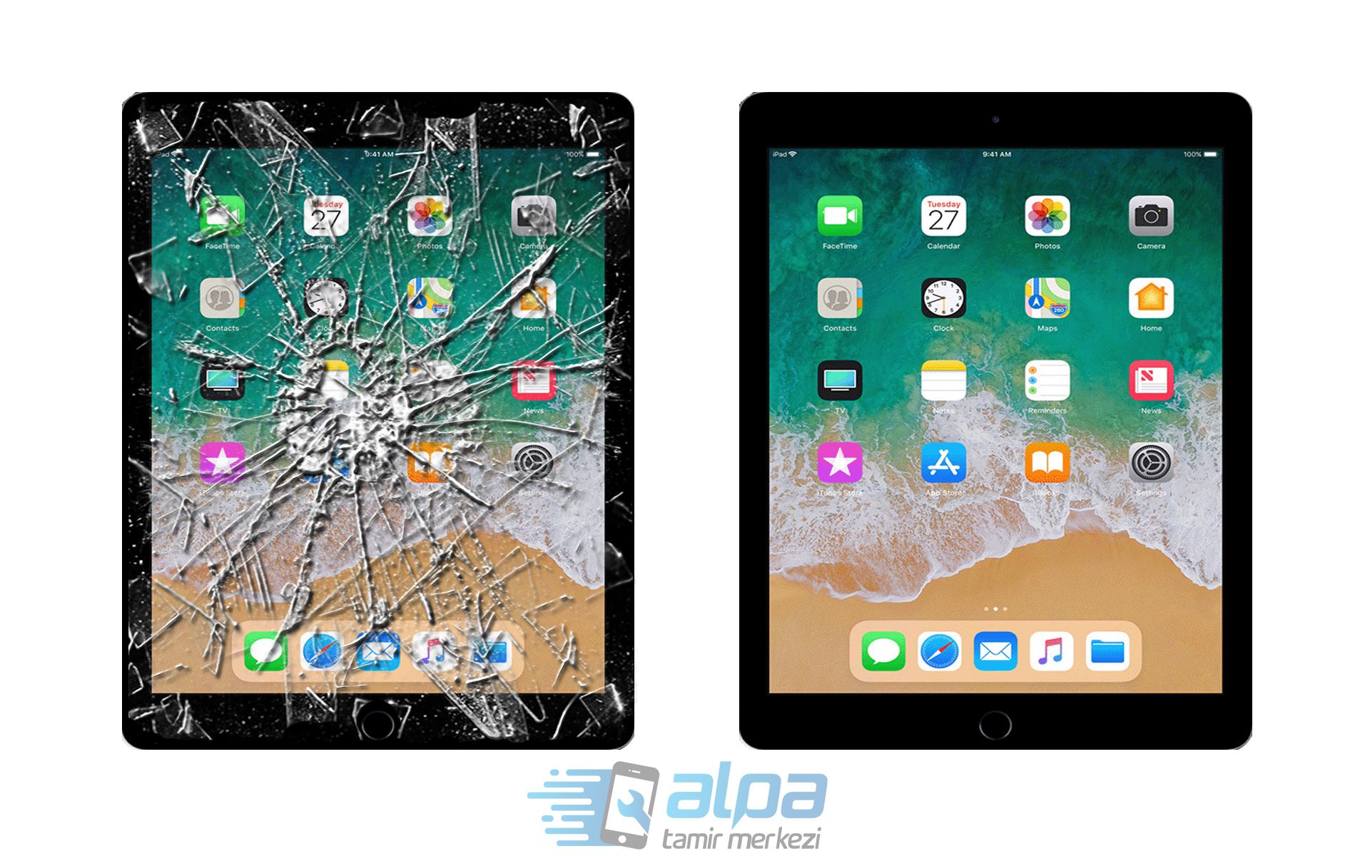 iPad 6 Ön Cam Değişimi Fiyatı