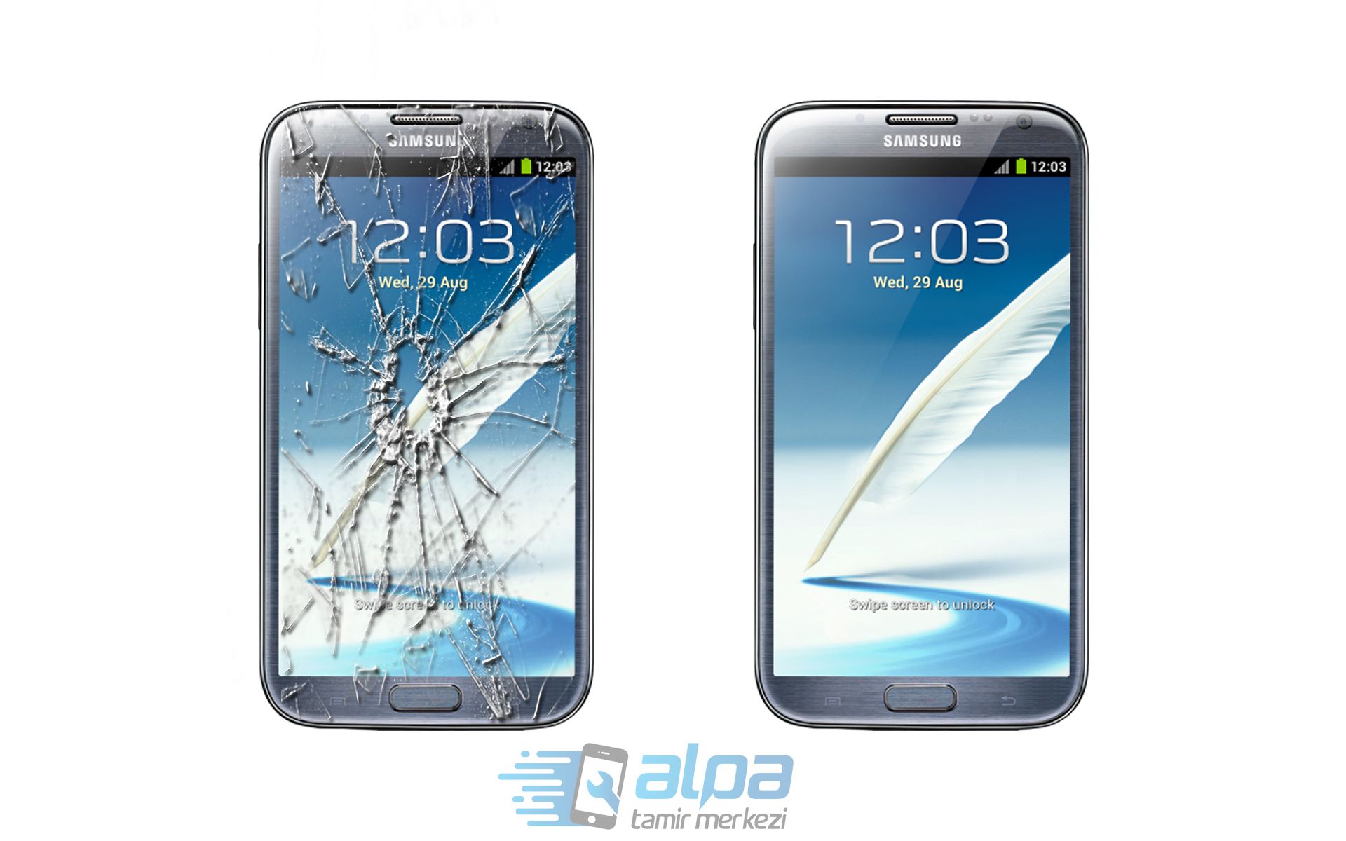 Samsung Galaxy Note 2 Ön Cam Değişimi Fiyatı 399 TL