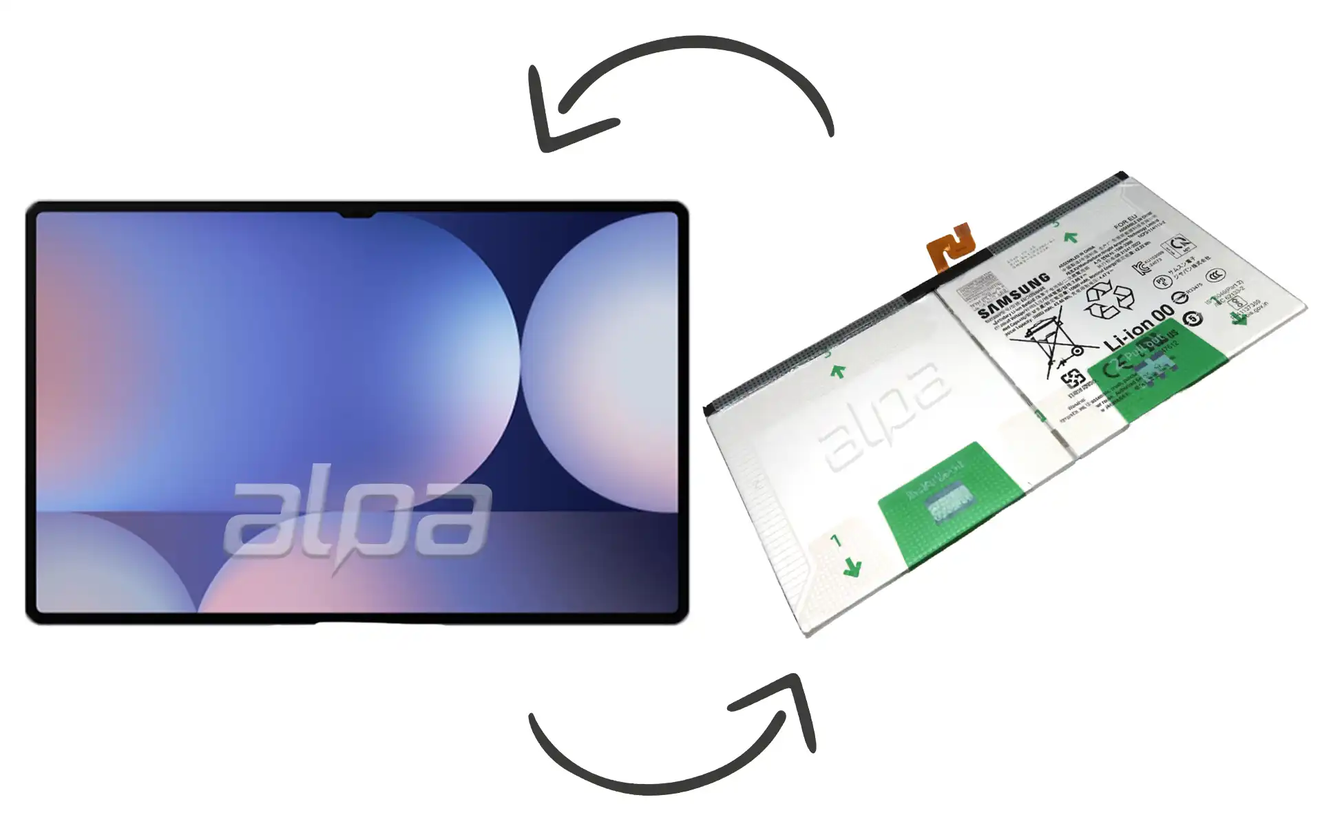 Samsung Galaxy Tab S10 Ultra SM-X920 Batarya Değişimi Fiyatı