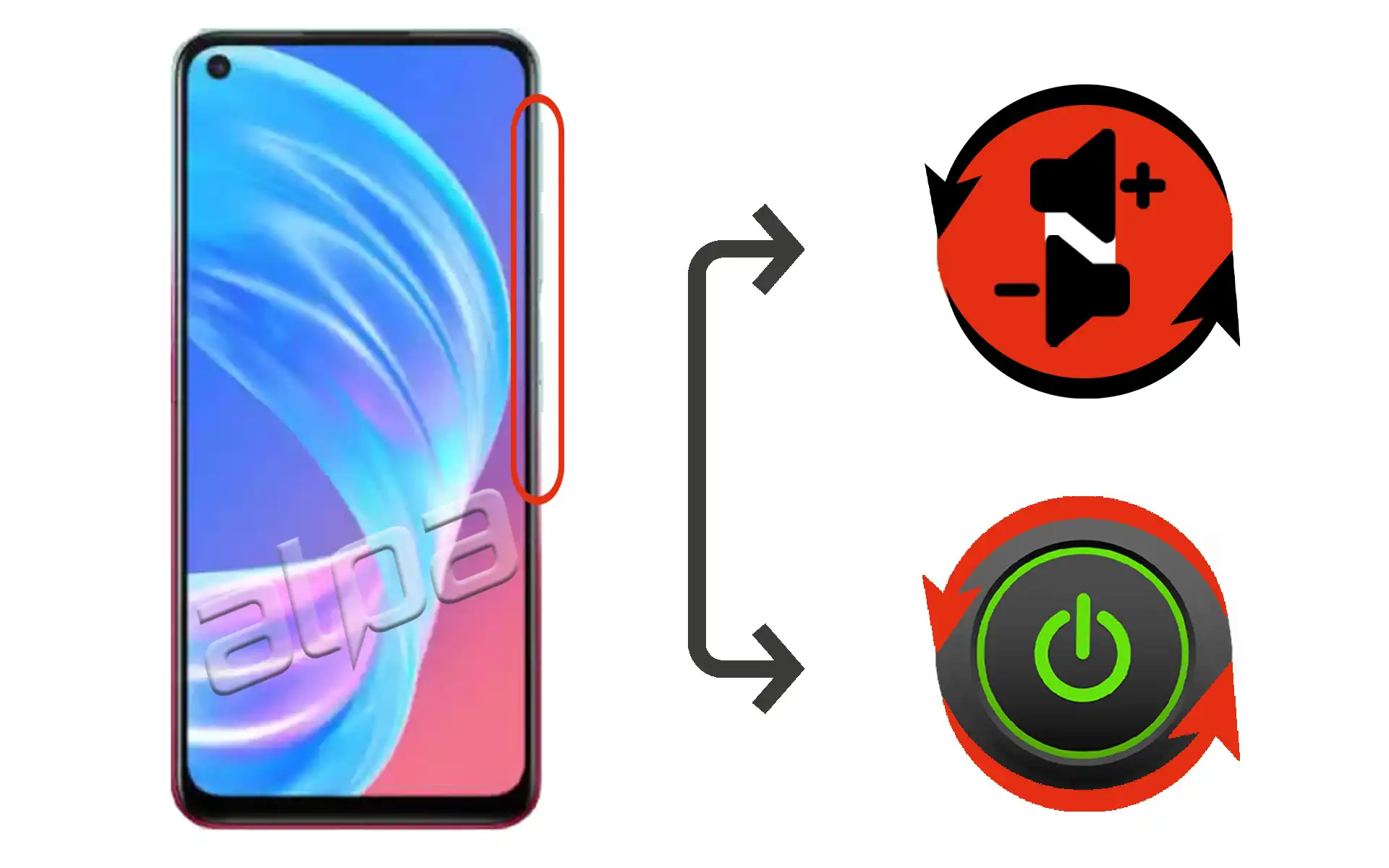 Oppo A72 5G Açma-Kapama, Ses Tuşu Tamiri Fiyatı