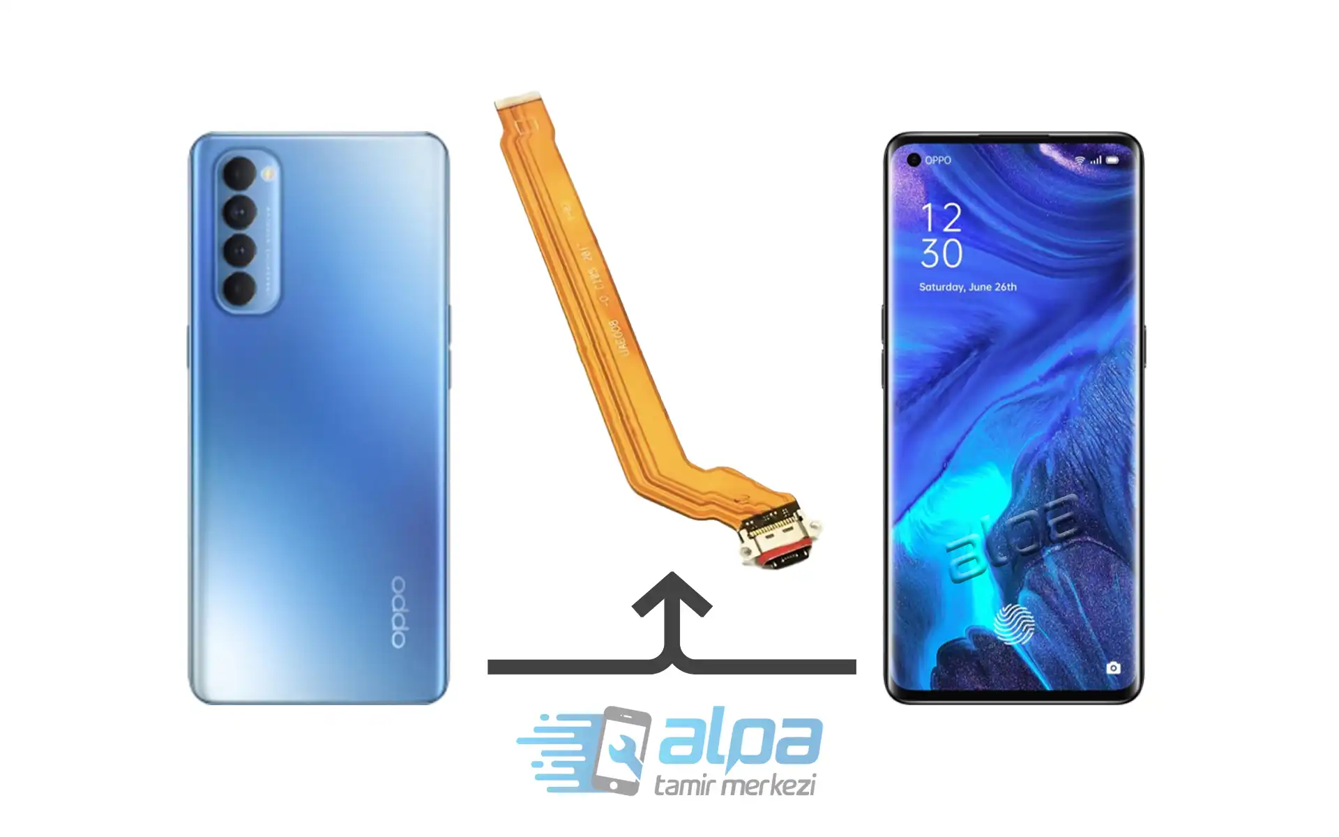 Oppo Reno 4 Pro Şarj Soketi Değişimi  Fiyatı