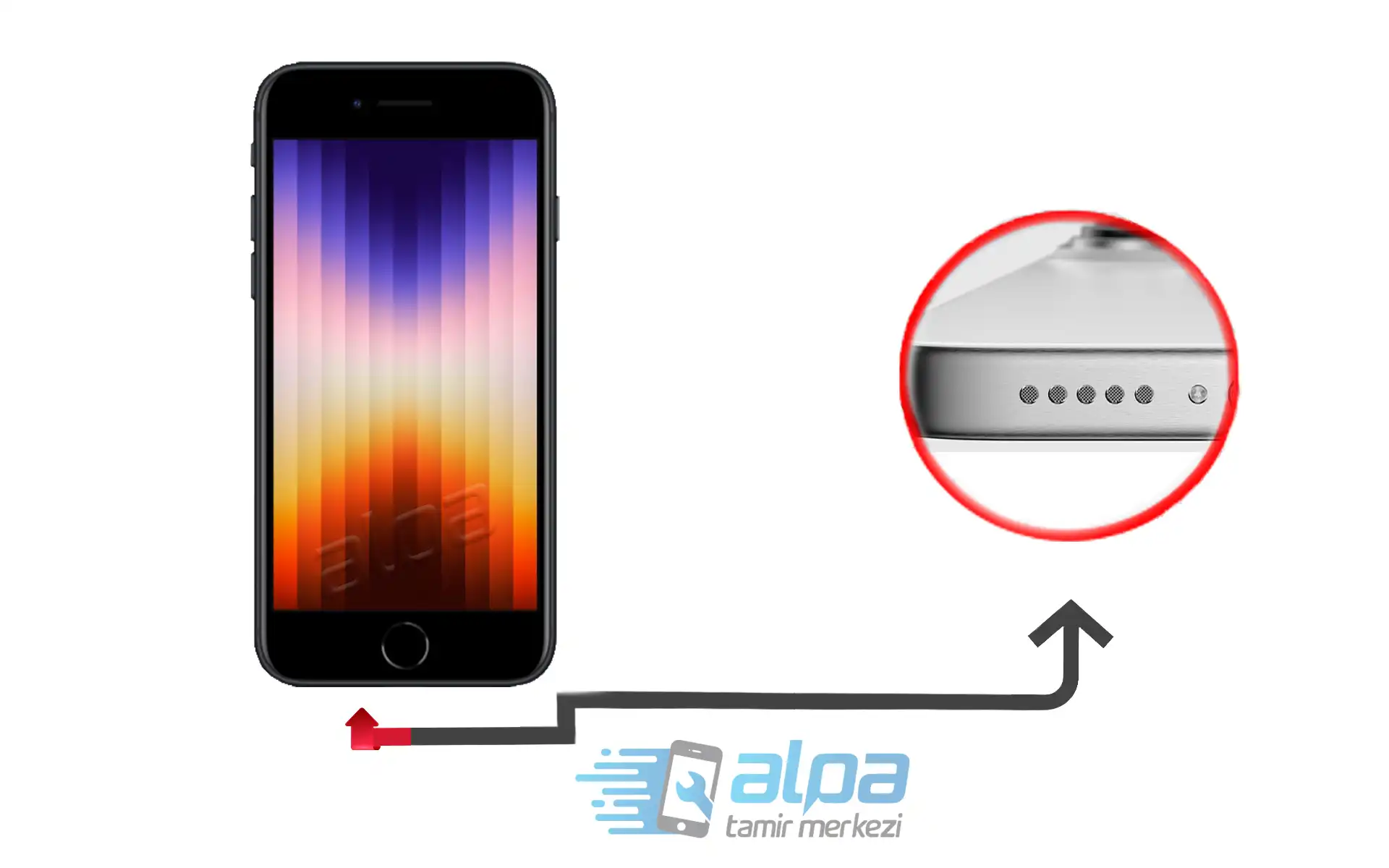iPhone SE 3 (2022) Hoparlör Değişimi Fiyatı