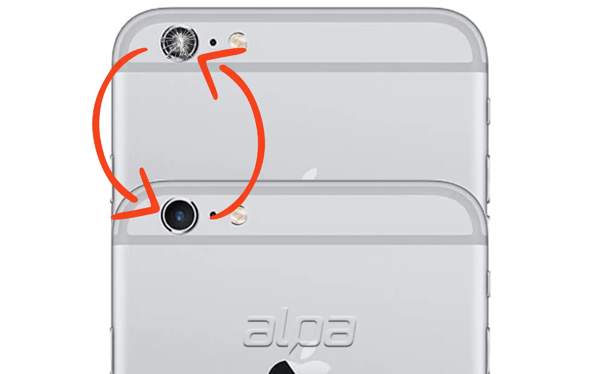 iPhone 6s Plus Kamera Camı Değişimi Fiyatı