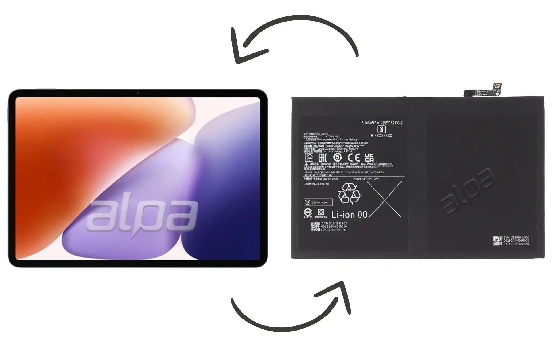 Xiaomi Pad 7 Batarya Değişimi Fiyatı