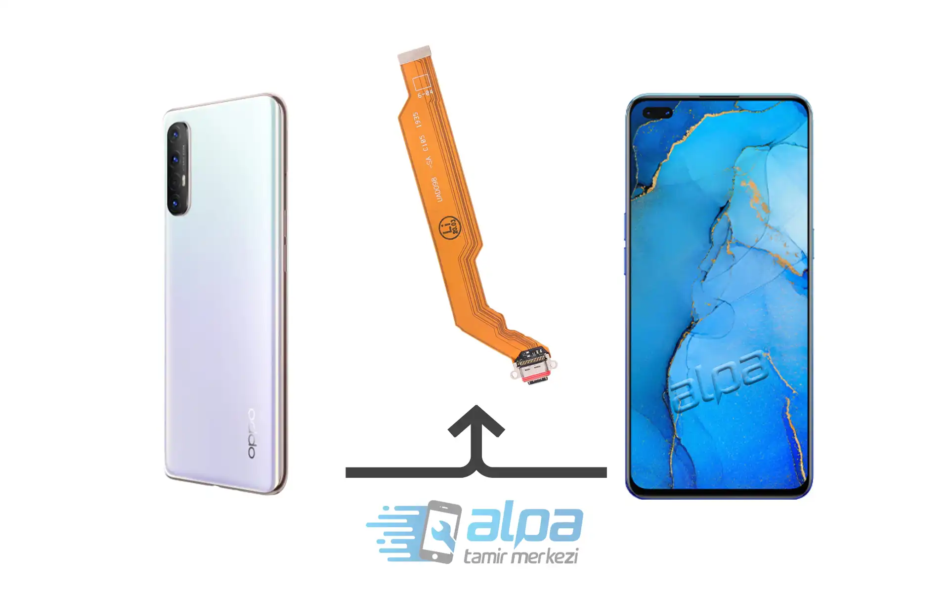 Oppo Reno 3 Pro 4G Şarj Soketi Değişimi Fiyatı