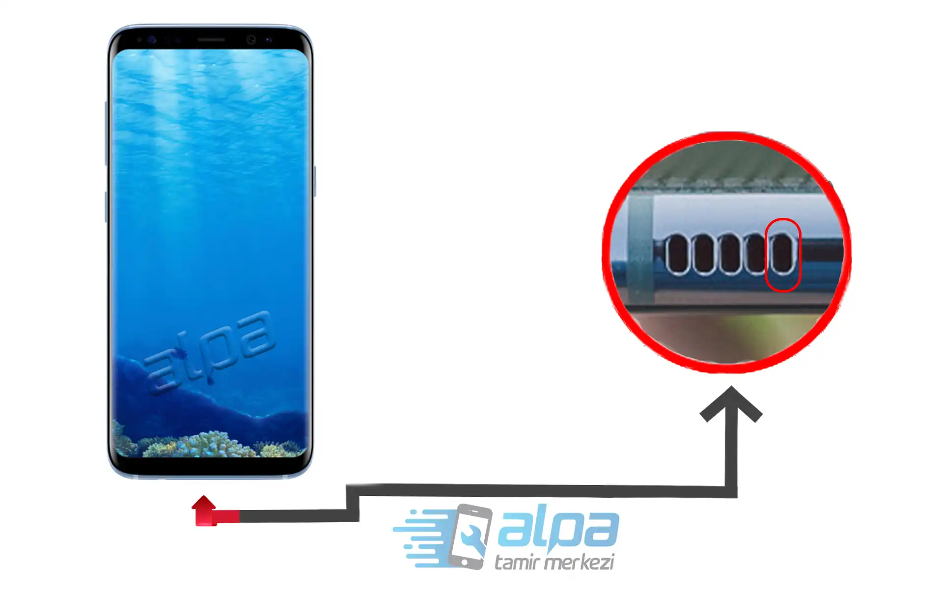 Samsung Galaxy S8 Mikrofon Değişimi Fiyatı