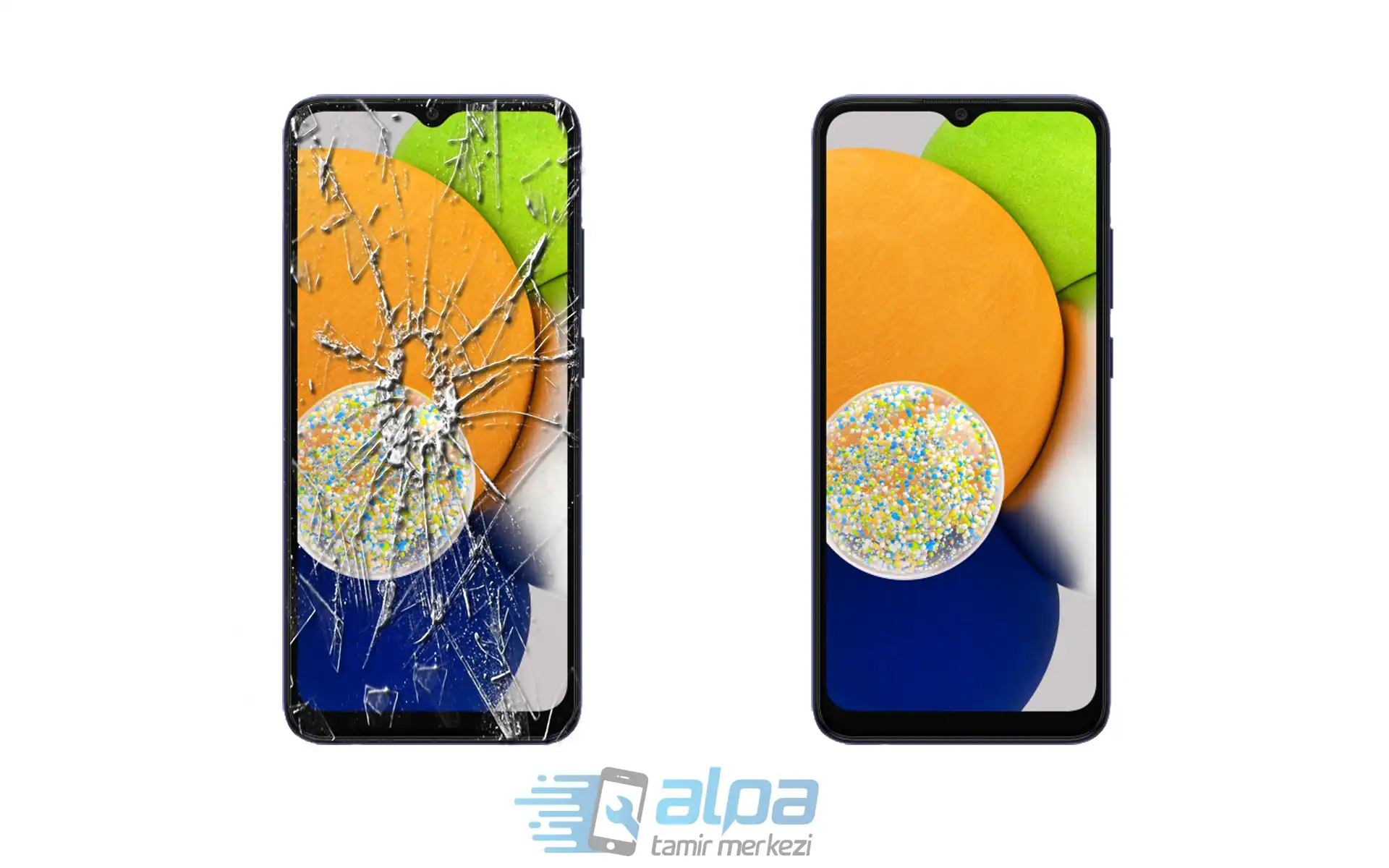 Samsung Galaxy A03 Ön Cam Değişimi 349 TL