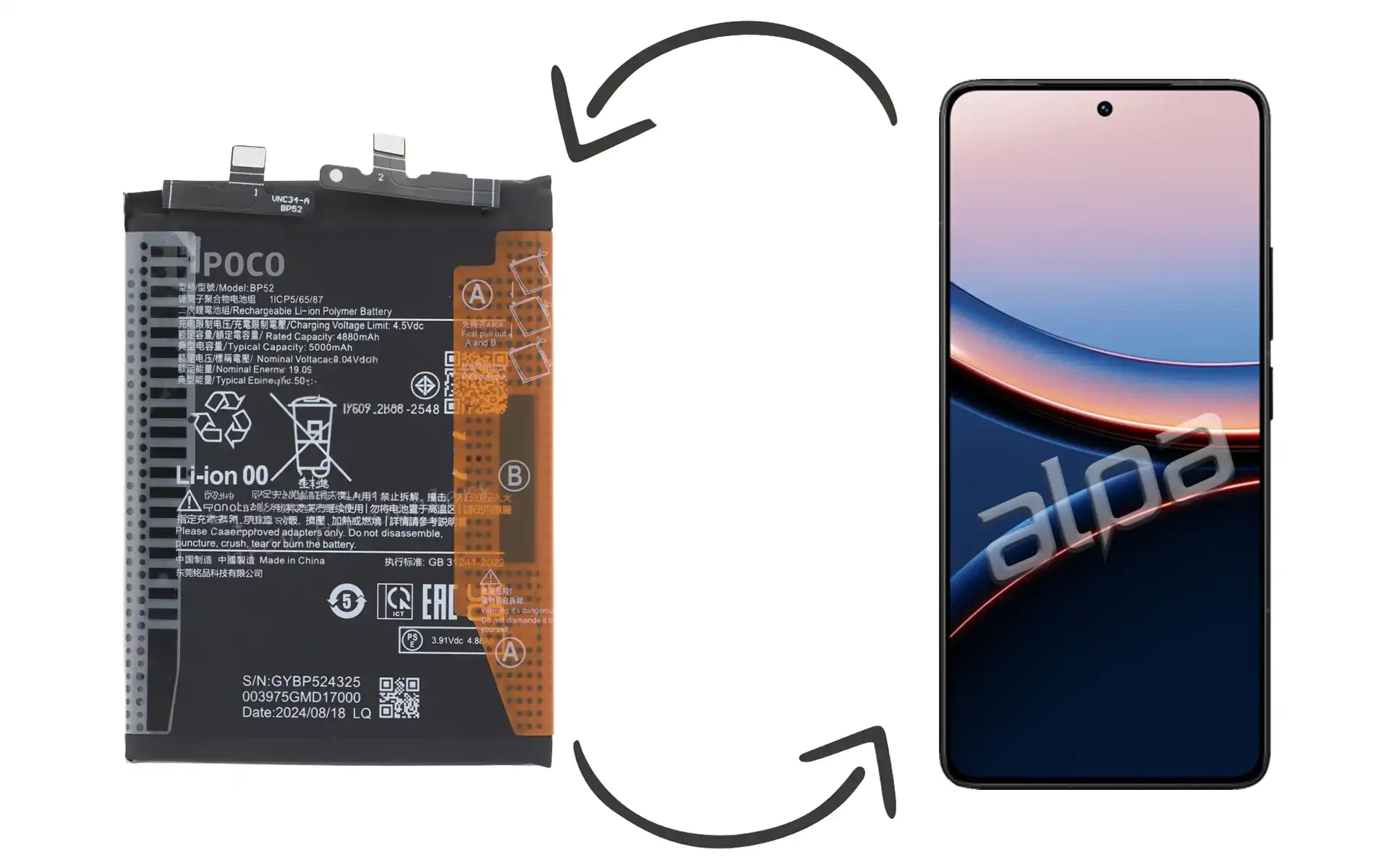 Poco F7 Ultra Batarya Değişimi Fiyatı