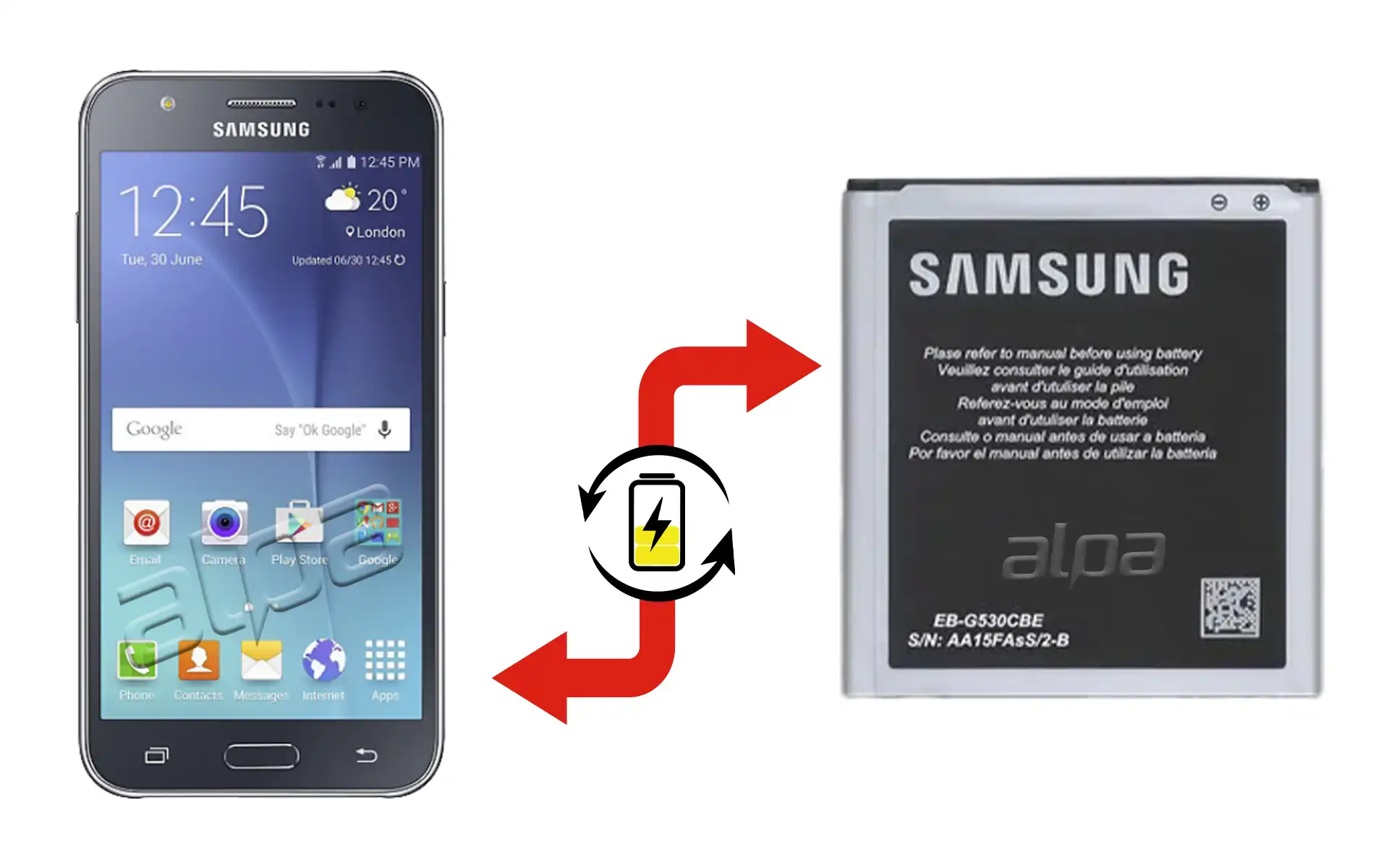 Samsung Galaxy J5 Batarya Değişimi Fiyatı