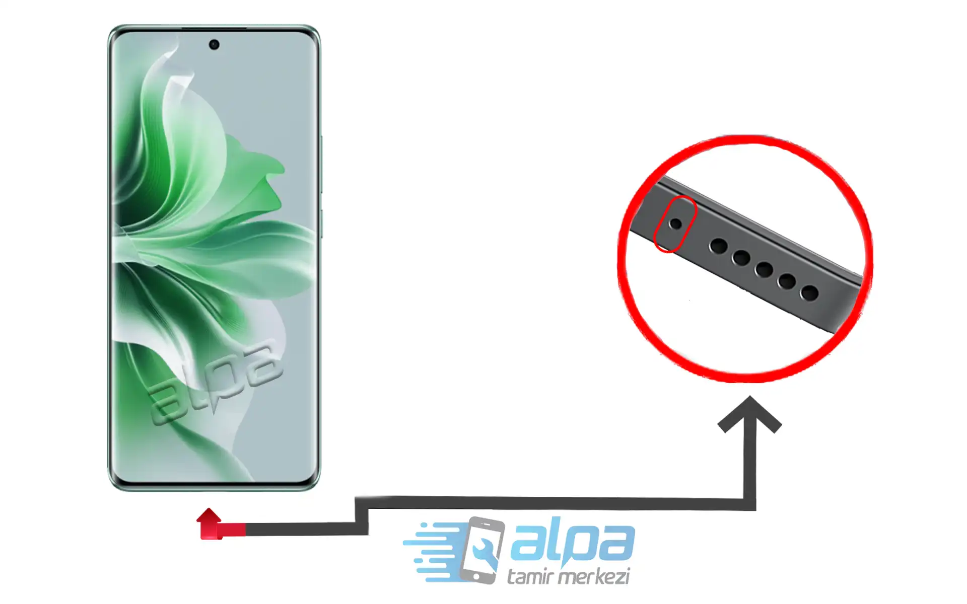 Oppo Reno 11 Mikrofon Değişimi Fiyatı