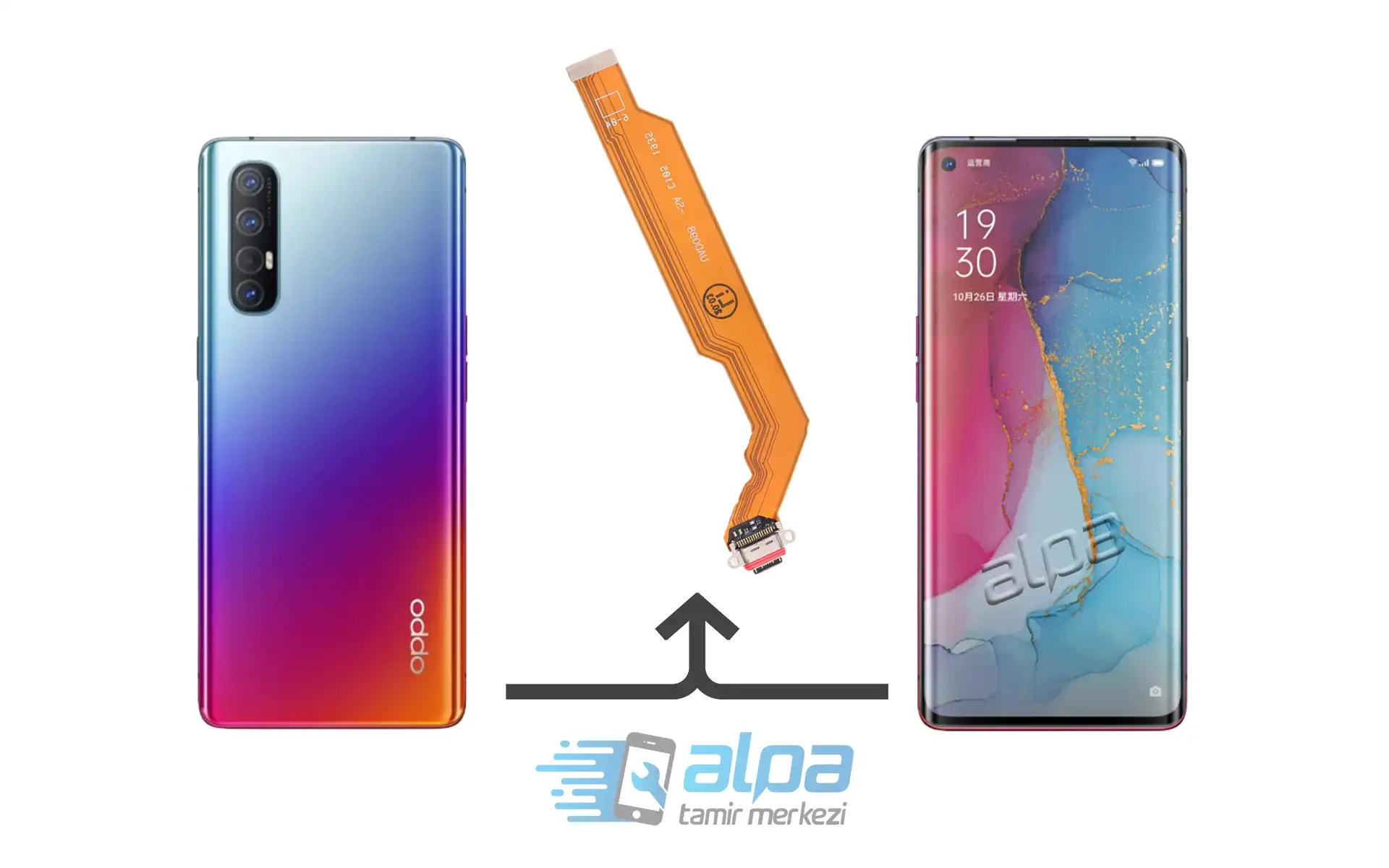 Oppo Reno 3 Pro 5G Şarj Soketi Değişimi  Fiyatı