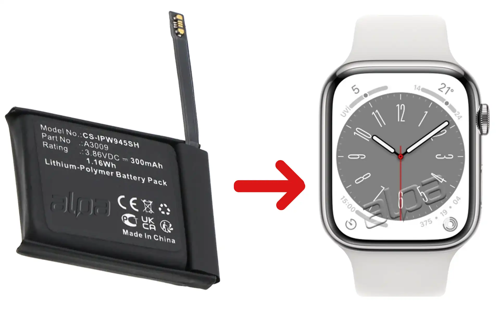 Apple Watch S8 45MM Batarya Değişimi Fiyatı
