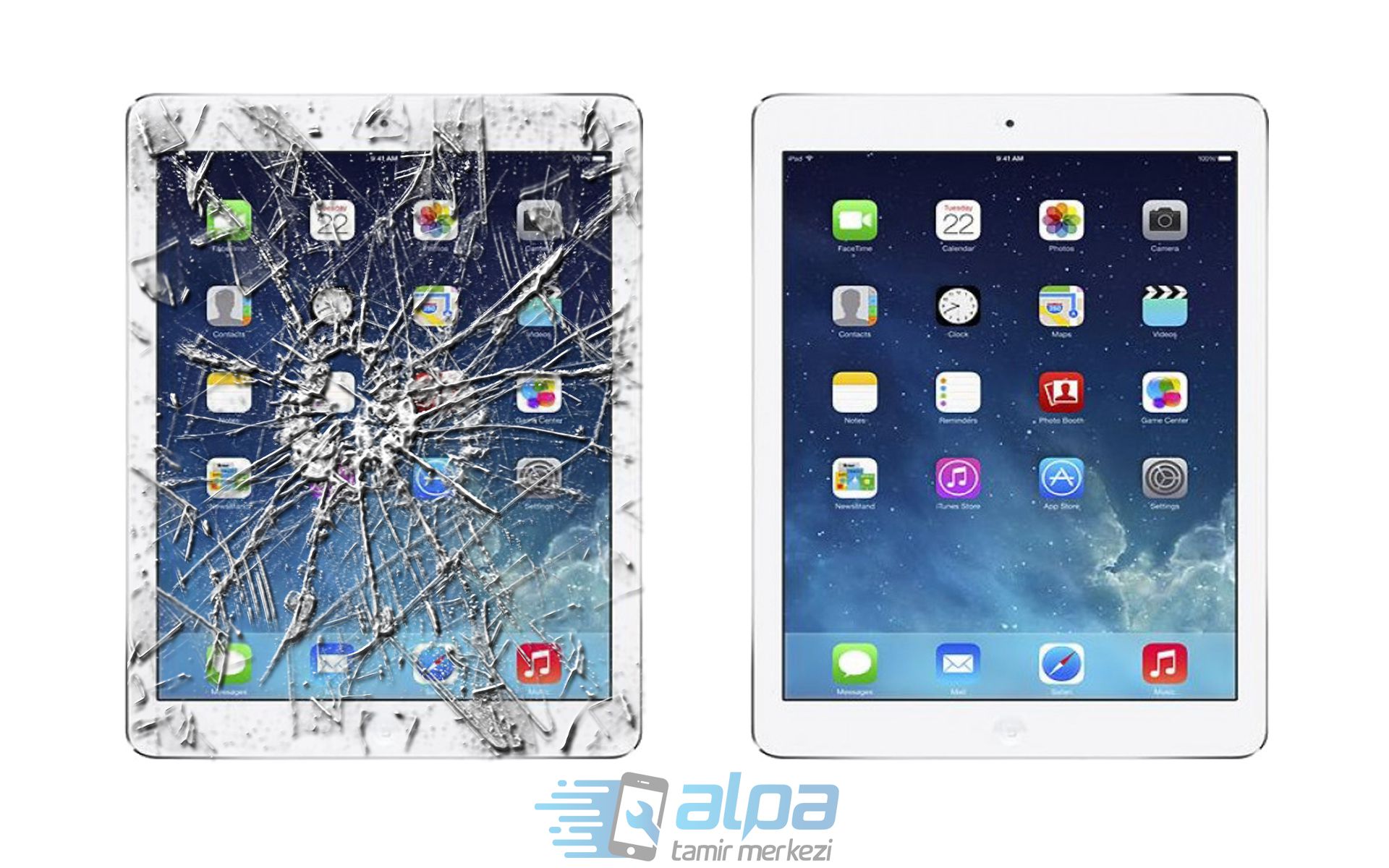 iPad Air 1 Ön Cam Değişimi Fiyatı