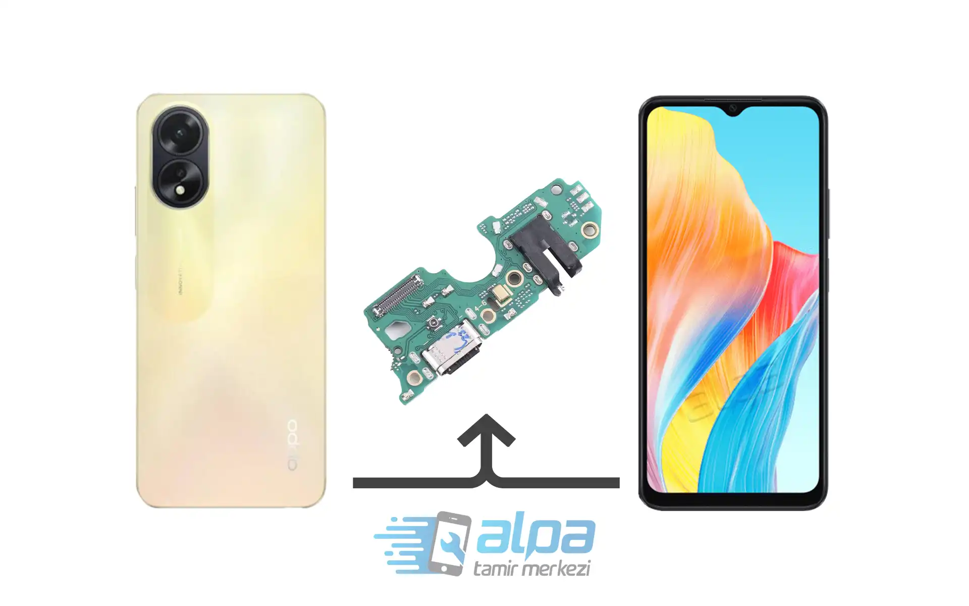 Oppo A38 Şarj Soketi Değişimi Fiyatı