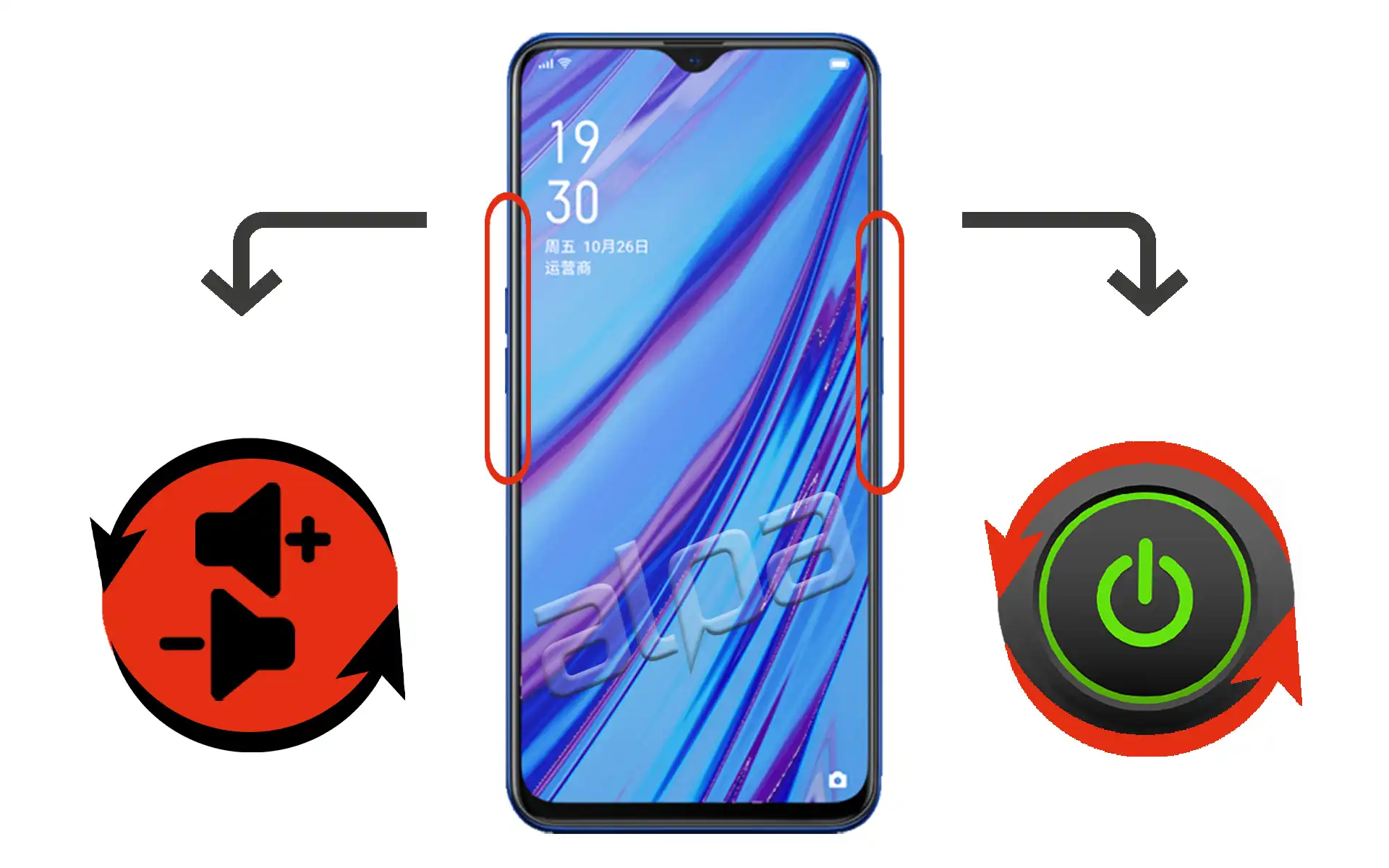 Oppo A9 Açma-Kapama, Ses Tuşu Tamiri Fiyatı