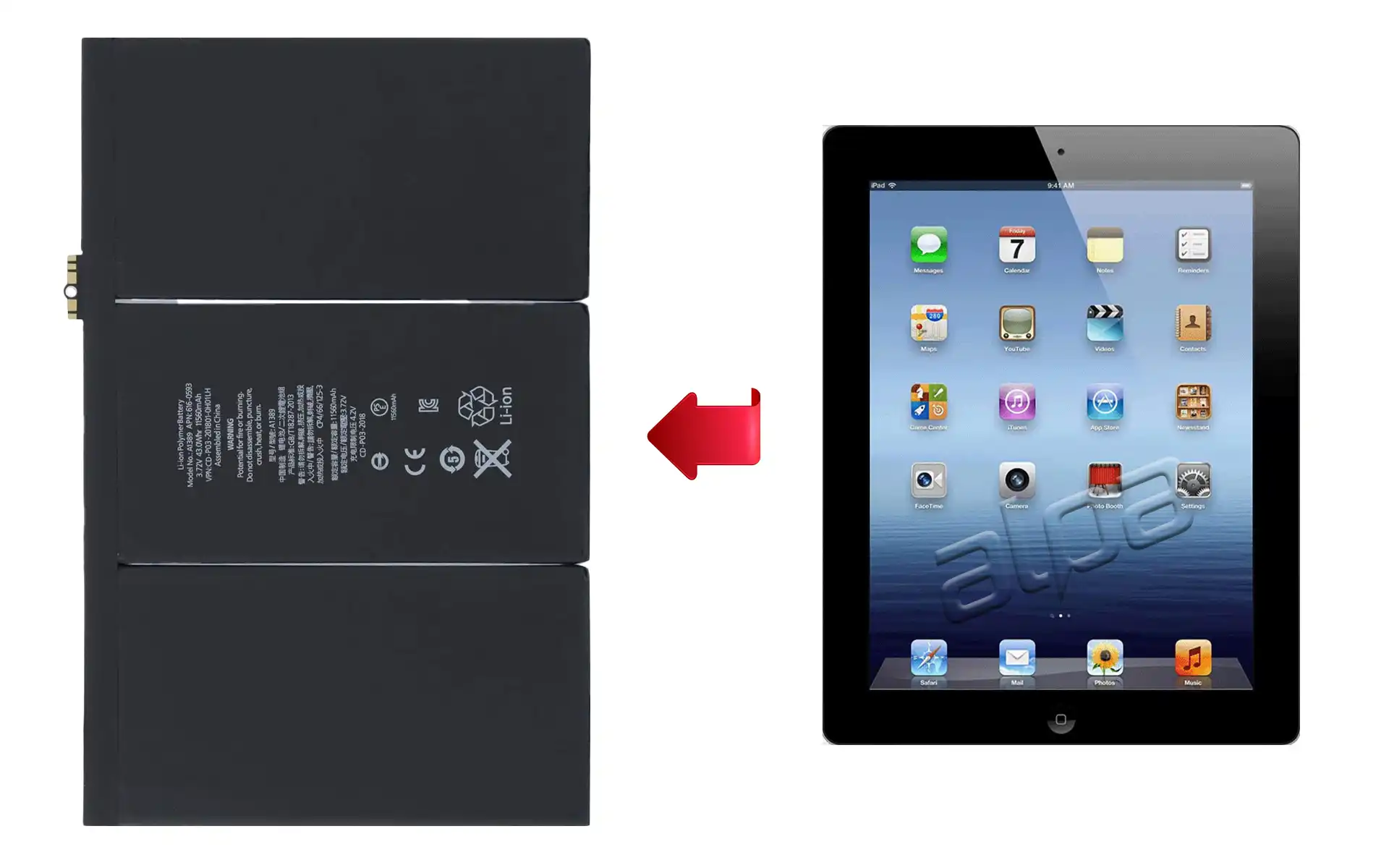 iPad 3 Batarya Değişimi Fiyatı