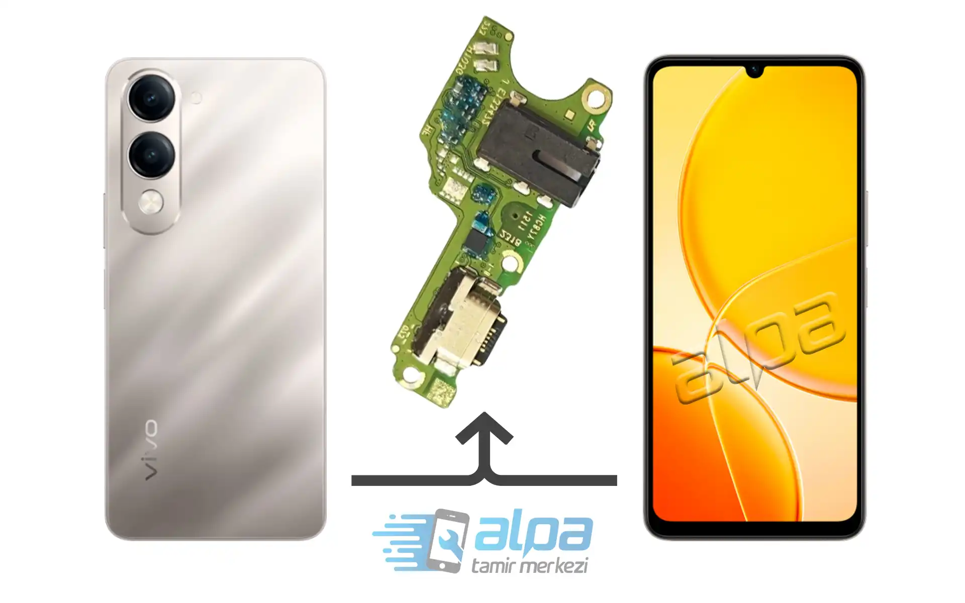 Vivo Y04 Şarj Soketi Değişimi Fiyatı