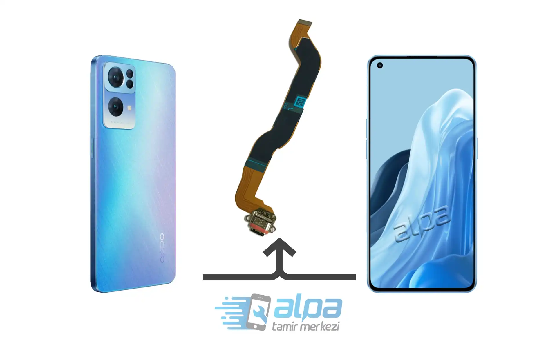 Oppo Reno 7 Pro Şarj Soketi Değişimi  Fiyatı