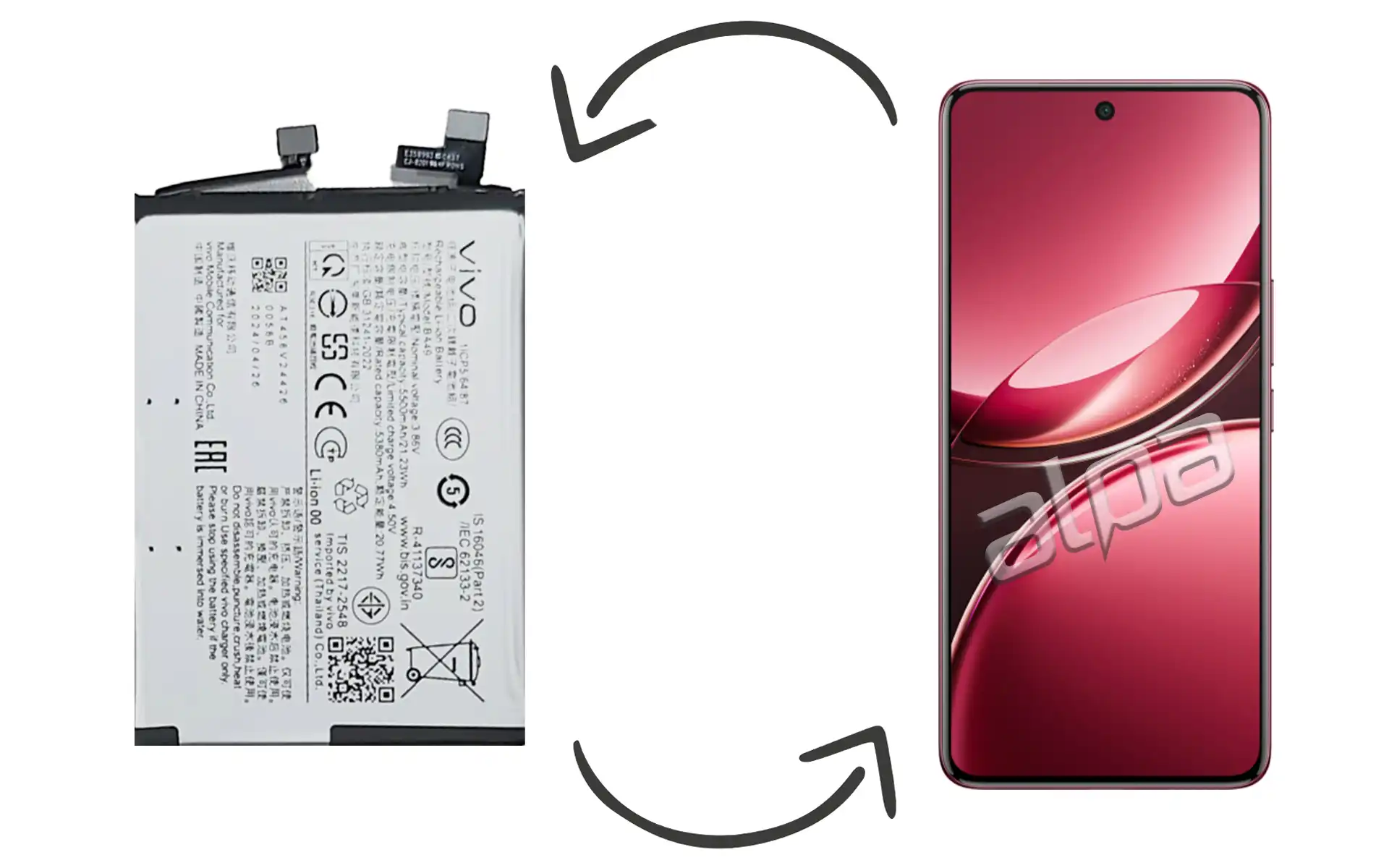 Vivo V50 5G Batarya Değişimi Fiyatı