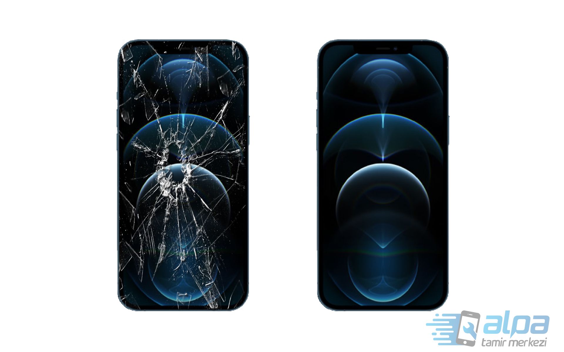 iPhone 12 Pro Max Ön Cam Değişimi Fiyatı 2499 TL