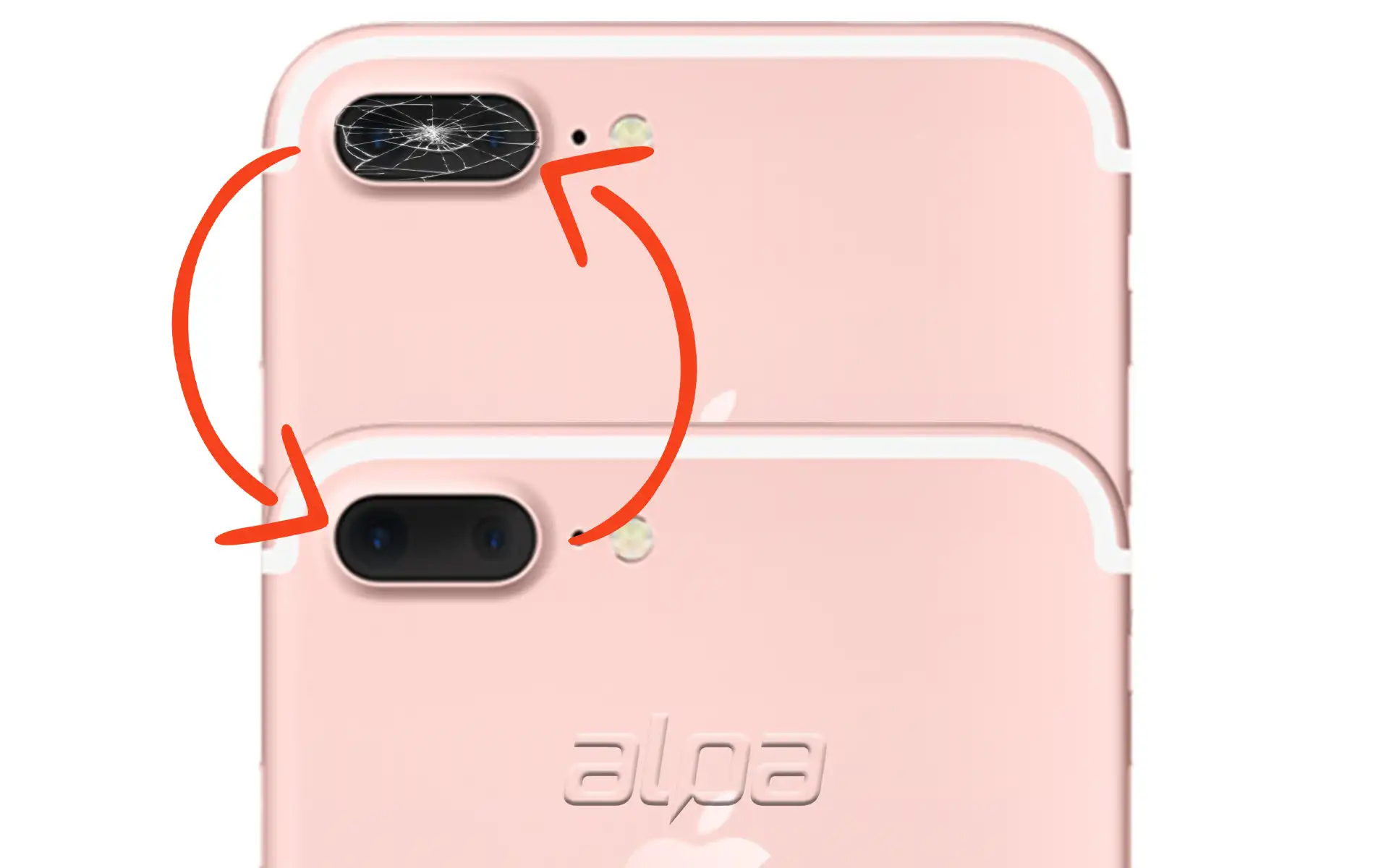 iPhone 7 Plus Kamera Camı Değişimi Fiyatı