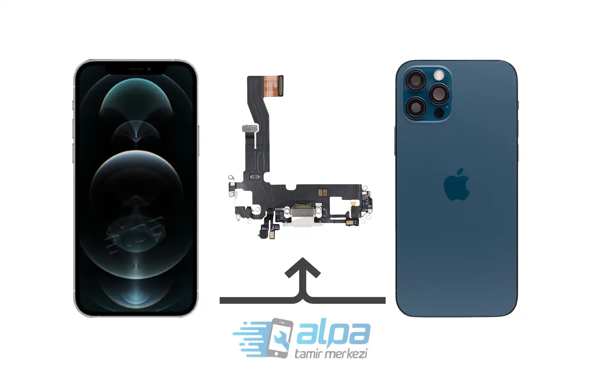 iPhone 12 Pro Şarj Soketi Değişimi Fiyatı 1.499 TL