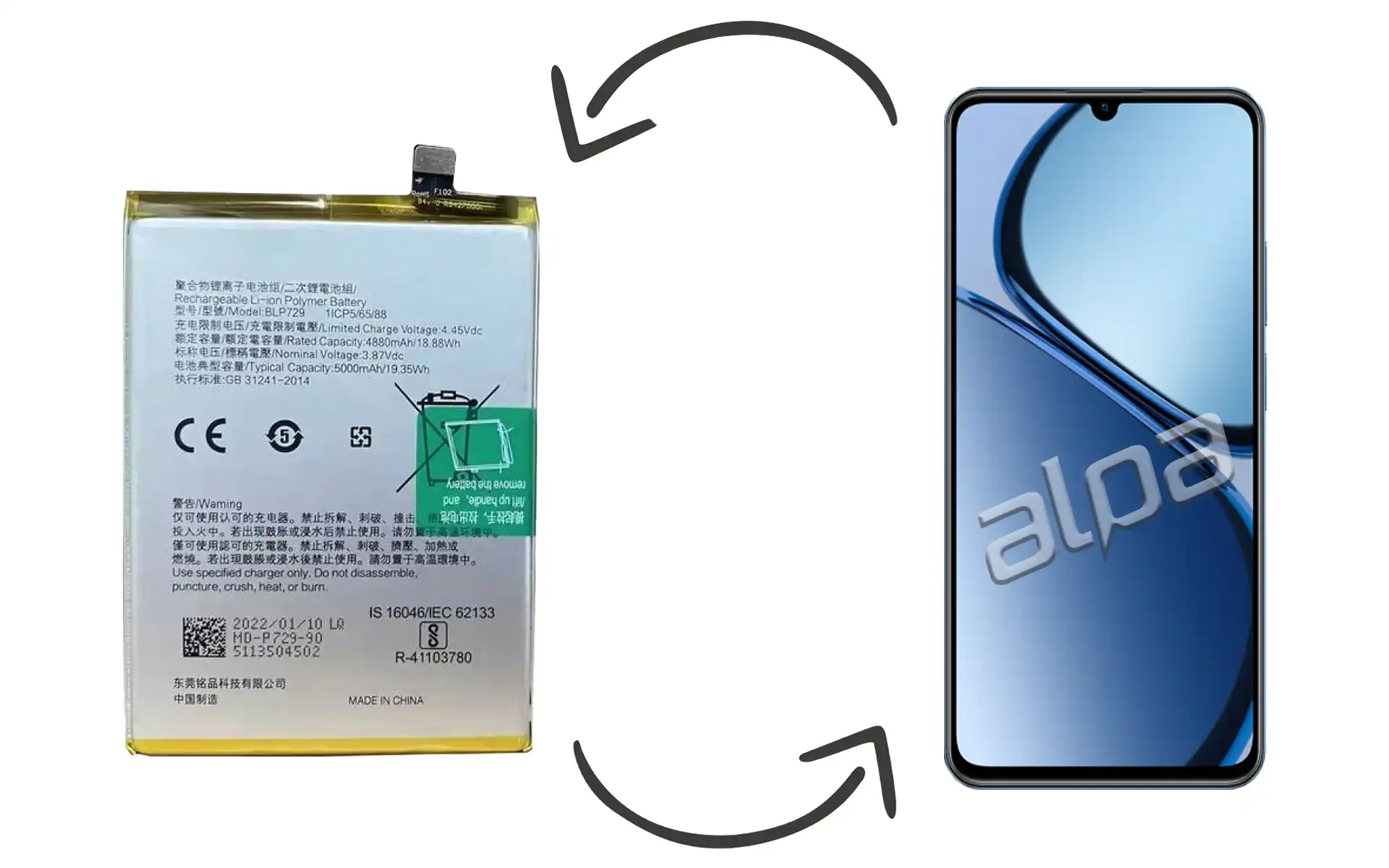 Realme C63 Batarya Değişimi Fiyatı