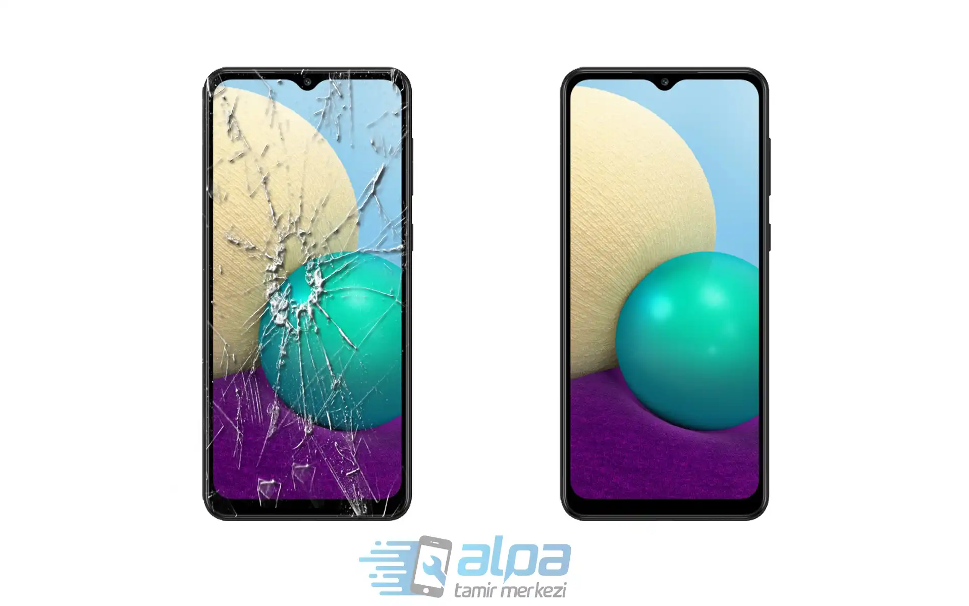 Samsung Galaxy A02 Ön Cam Değişimi 349 TL